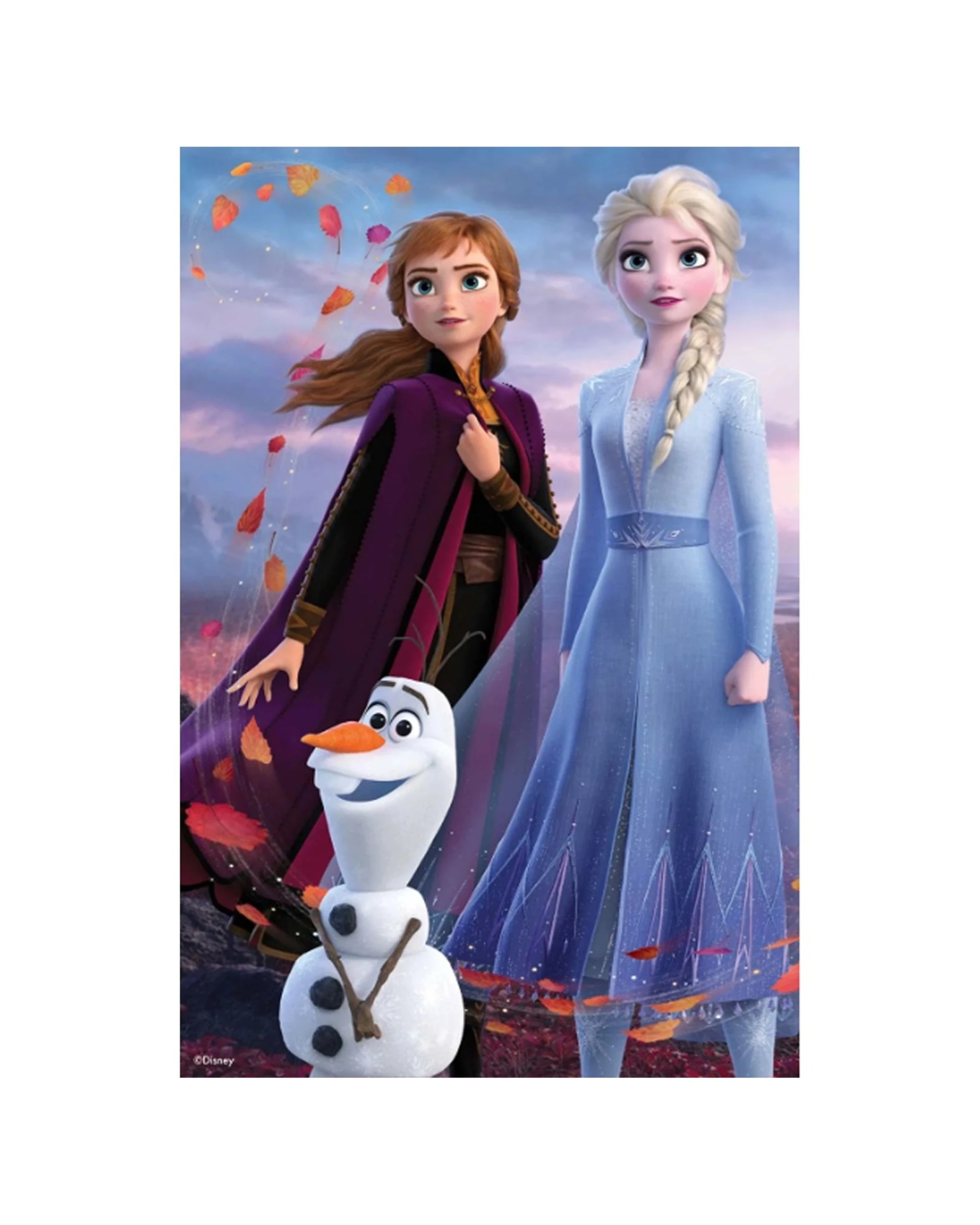 1 Prime3D 200pc Lenticular Disney Frozen Jigsaw Puzzle Set 46x31cm - Multi, 1 of 1