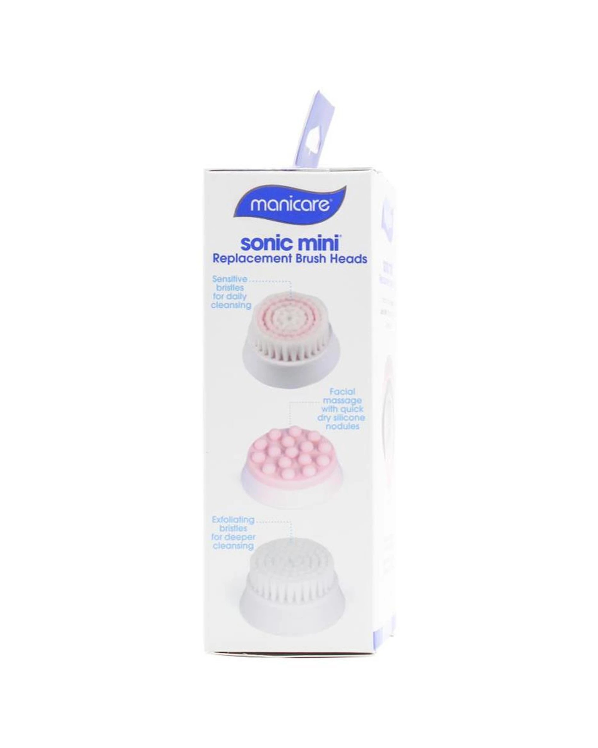 4 Manicare 27pc Sonic Mini Facial Cleanser Replacement Brush Head - White, 4 of 5