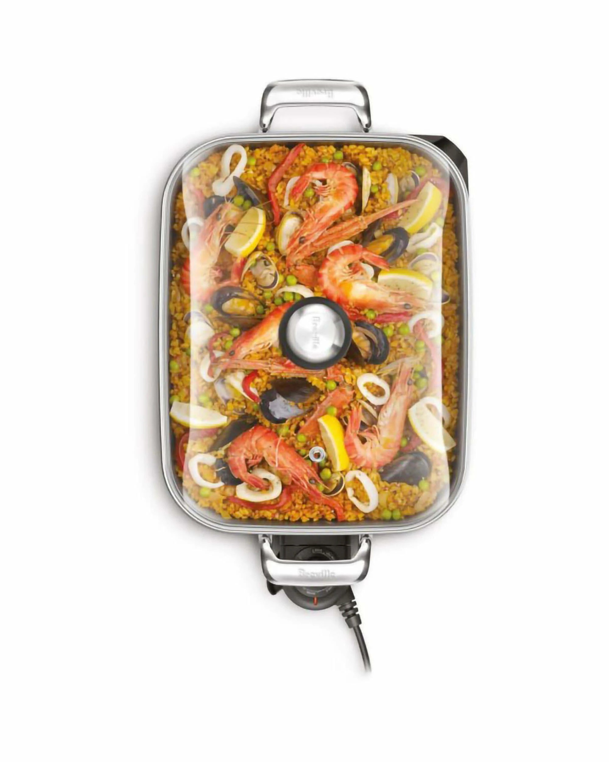 4 Breville Thermal Non-Stick Electric Frypan - STAINLESS STEEL, 4 of 4