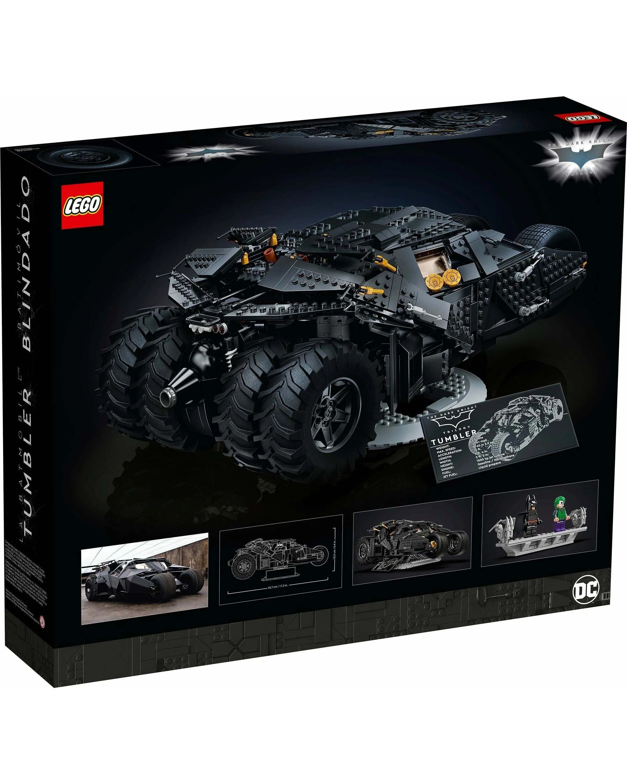 6 LEGO DC Super Heroes Batman Batmobile Tumbler (76240), 6 of 7