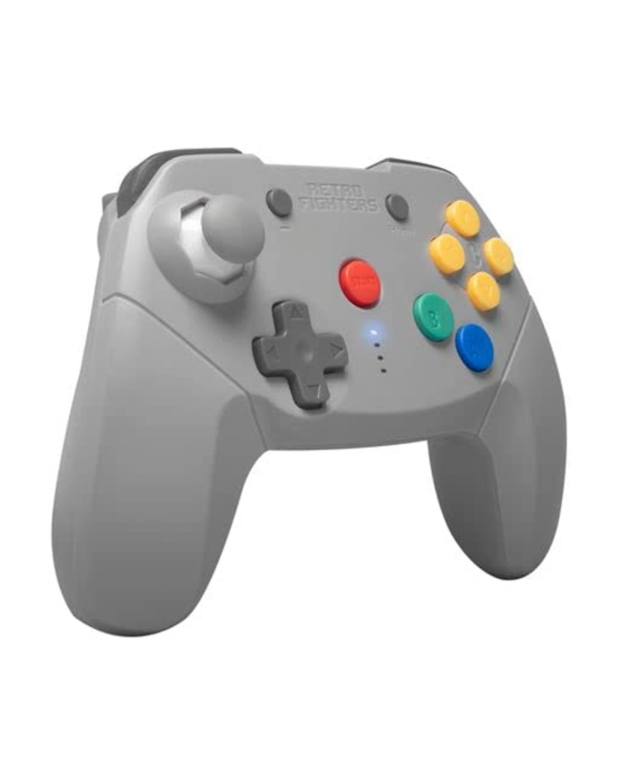 2 Retro Fighters Brawler64 Next-Gen Wireless N64 Switch / Switch Online Controller - Grey, 2 of 2