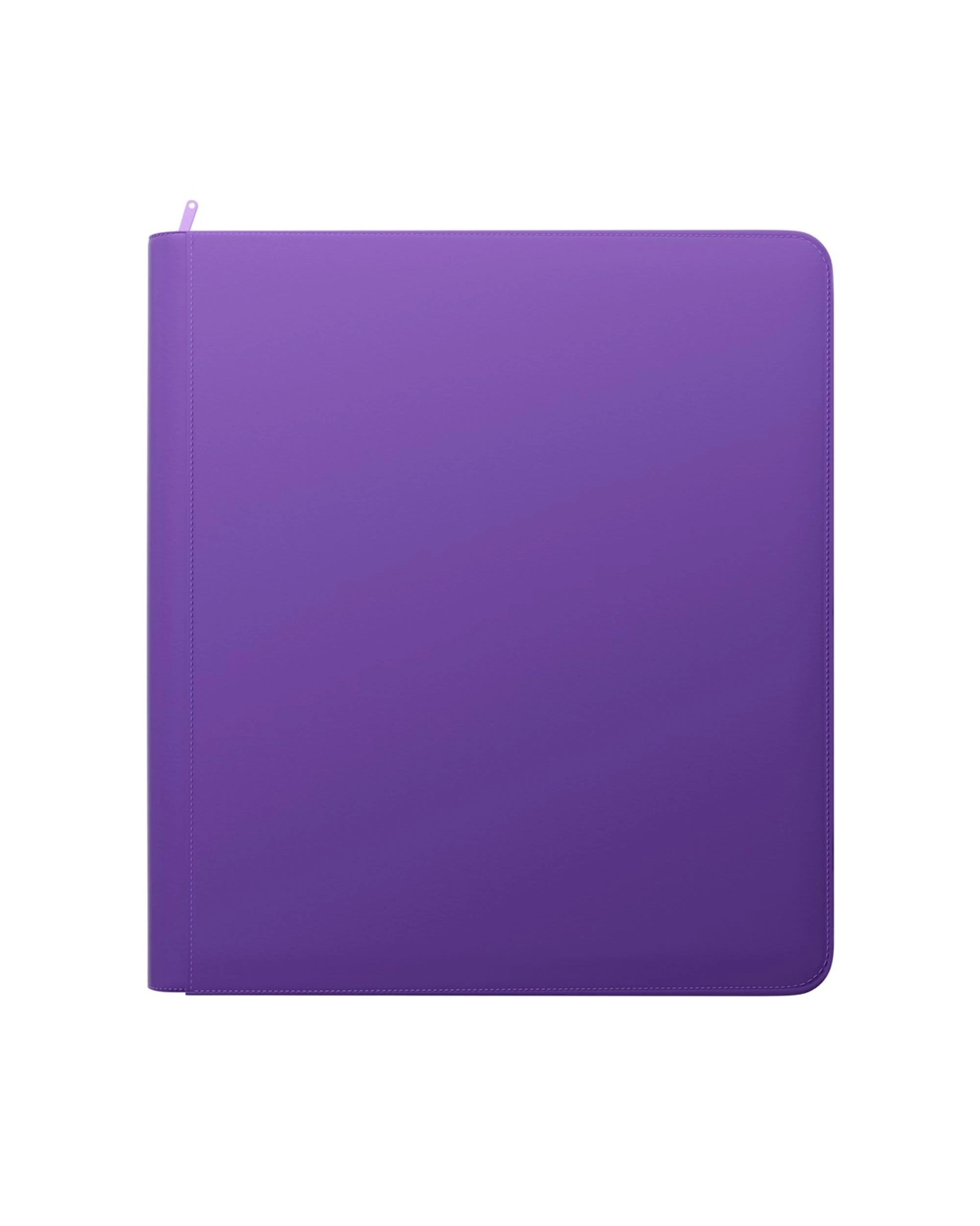 7 Palms Off Gaming Stealth 12 Pocket Zip Binder - Purple, 7 of 8