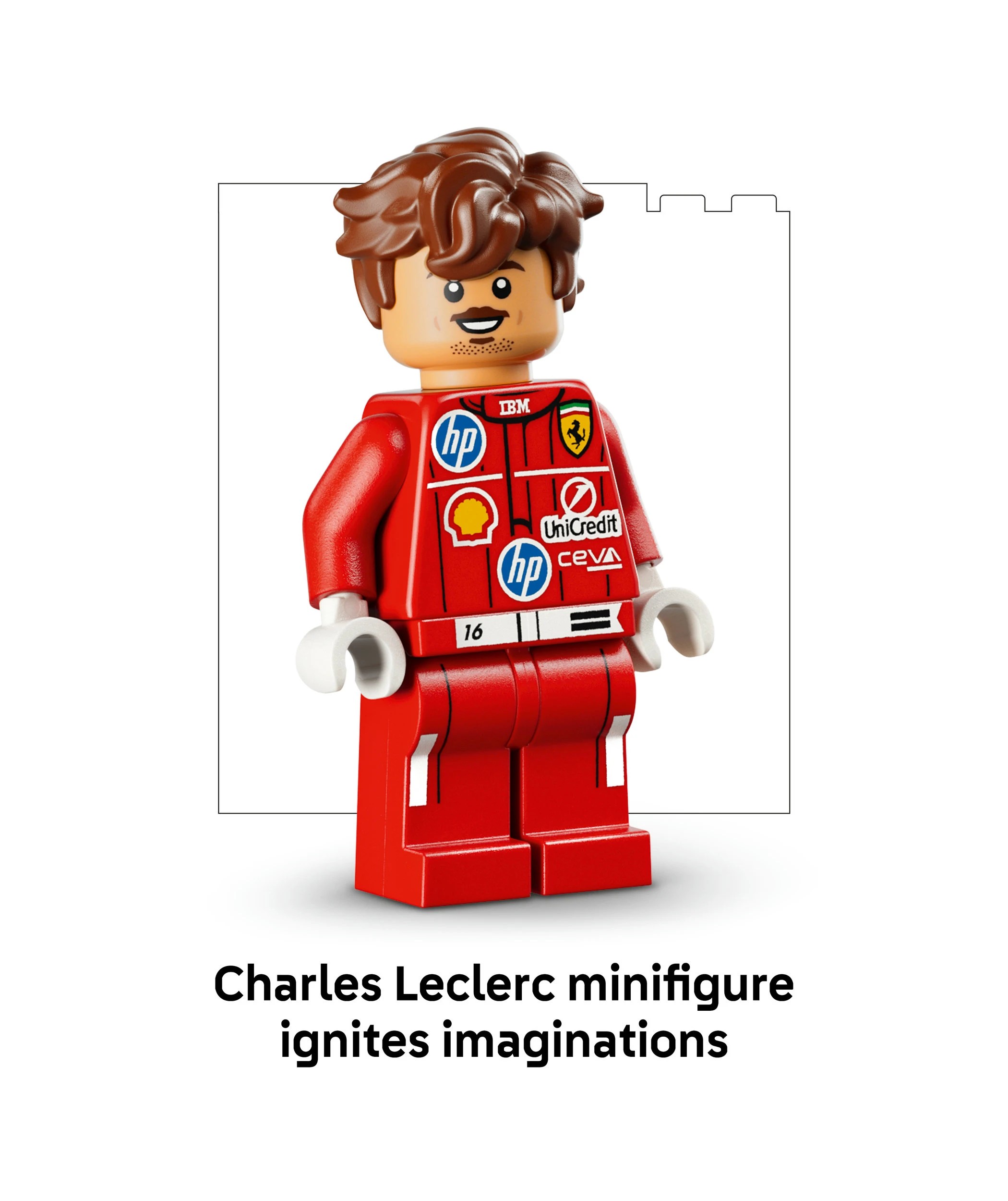 6 LEGO Editions Formula 1 Scuderia Ferrari HP Charles Leclerc Helmet 43014, 6 of 10