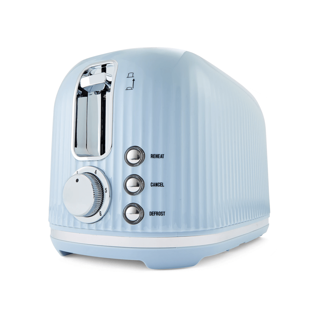 2 2 Slice Retro Toaster - Blue, 2 of 8