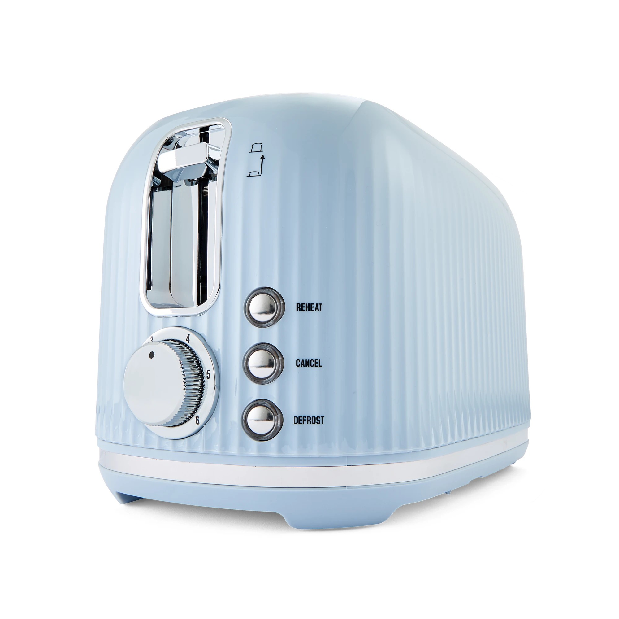 2 2 Slice Retro Toaster - Blue, 2 of 8