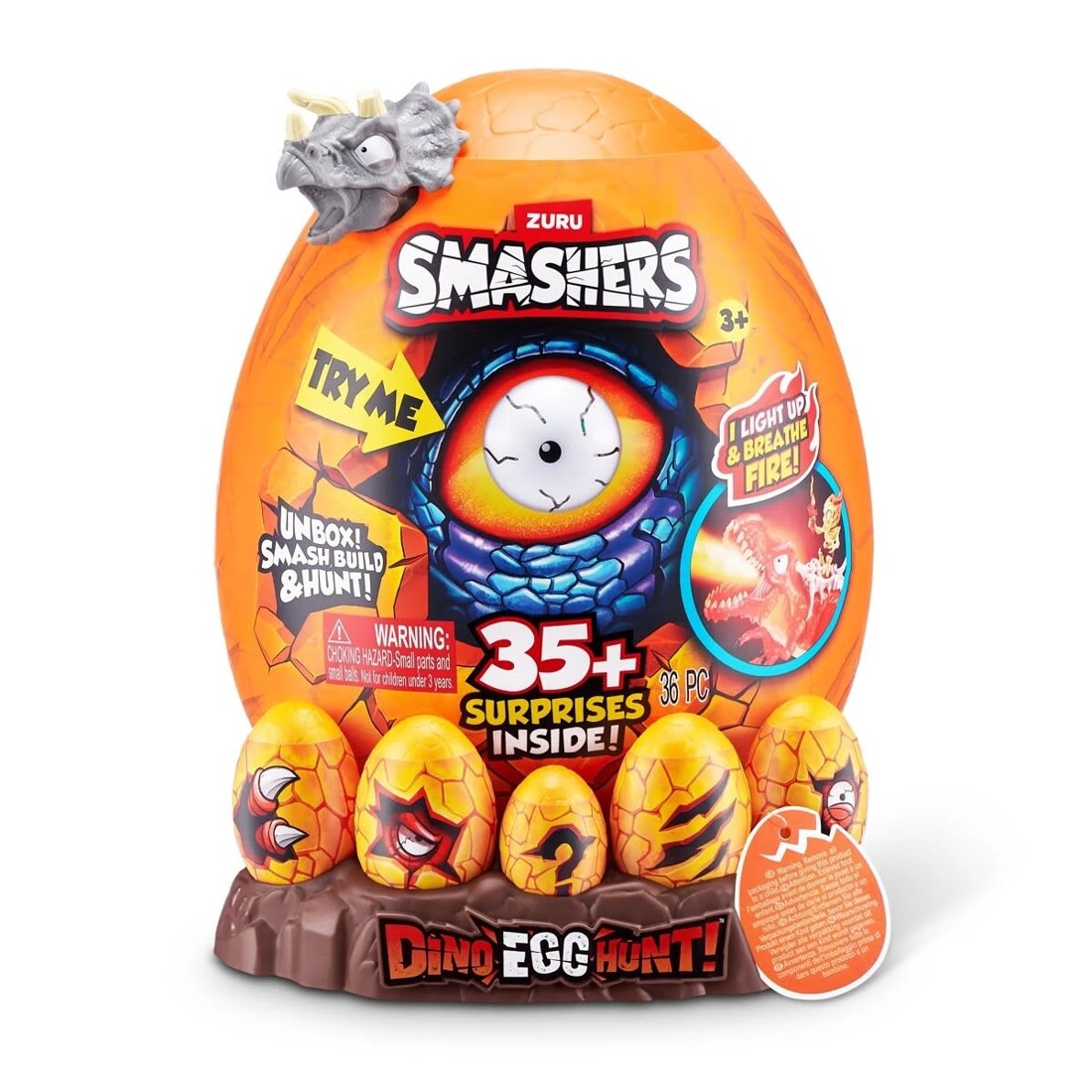 1 Zuru Smashers Dino Egg Hunt! - Assorted, 1 of 9