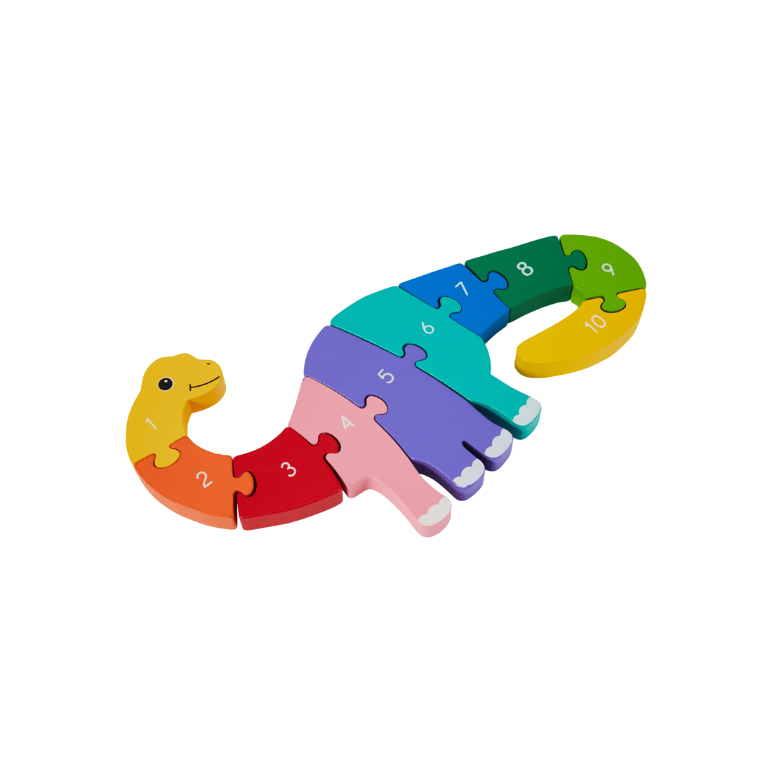 4 Wooden Counting Rainbow Animal - Assorted, 4 of 8