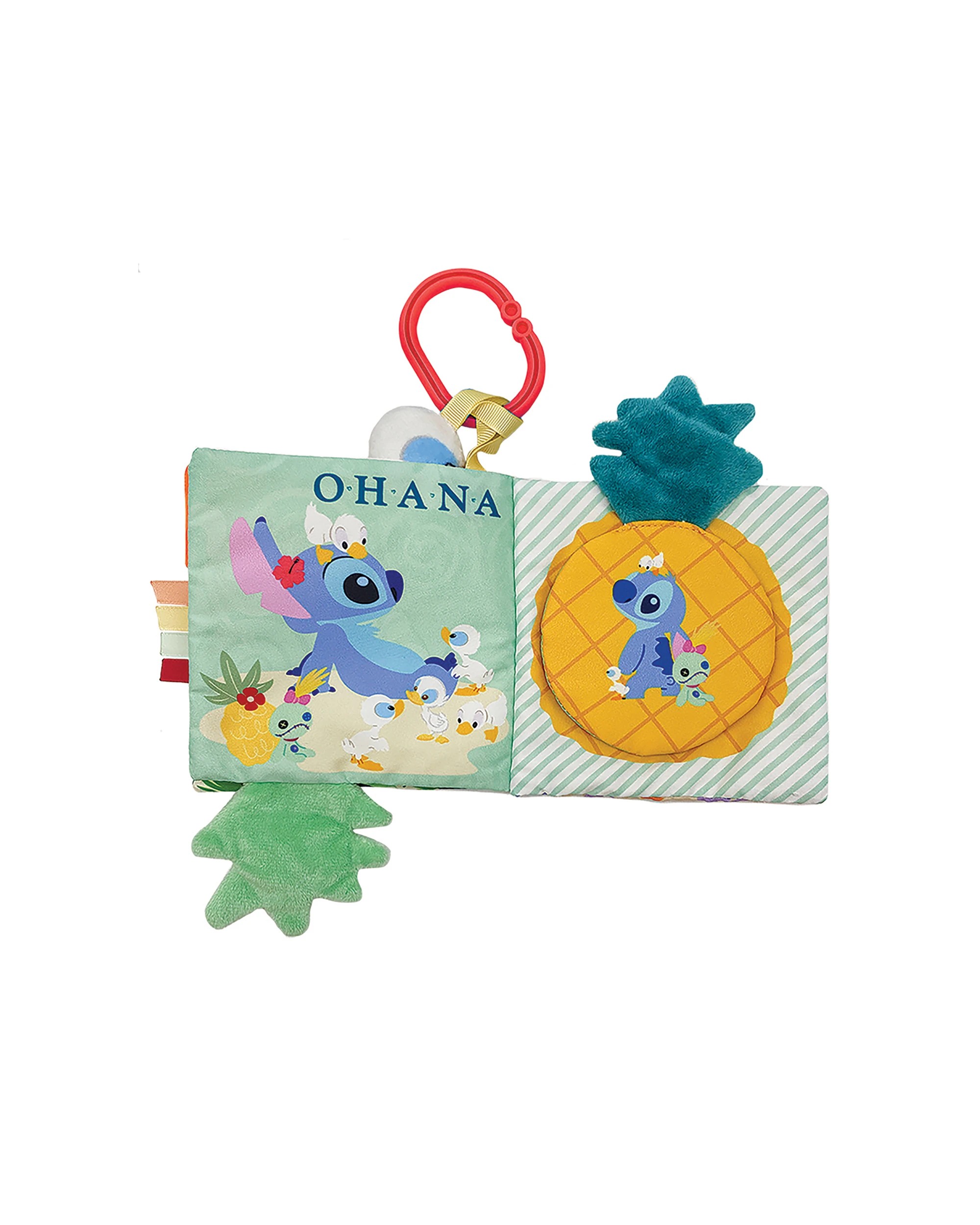 4 Disney Baby - Stitch On-The-Go Soft Book - Nursery Soft Book, Birth+ - Multi, 4 of 4