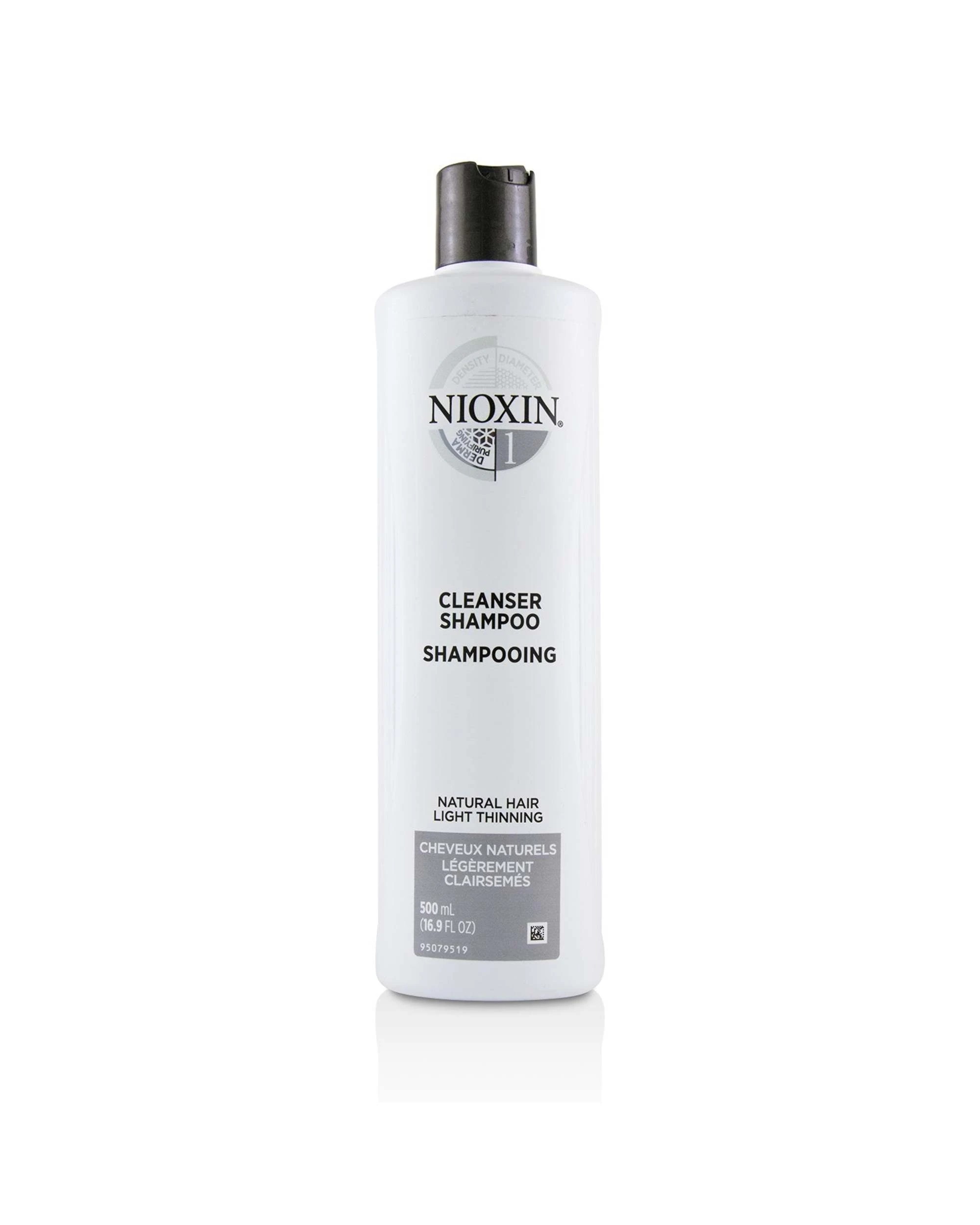 3 Nioxin Derma Purifying System 1 Cleanser Shampoo (Natural Hair, Light Thinning)  300ml/10.1oz, 3 of 4