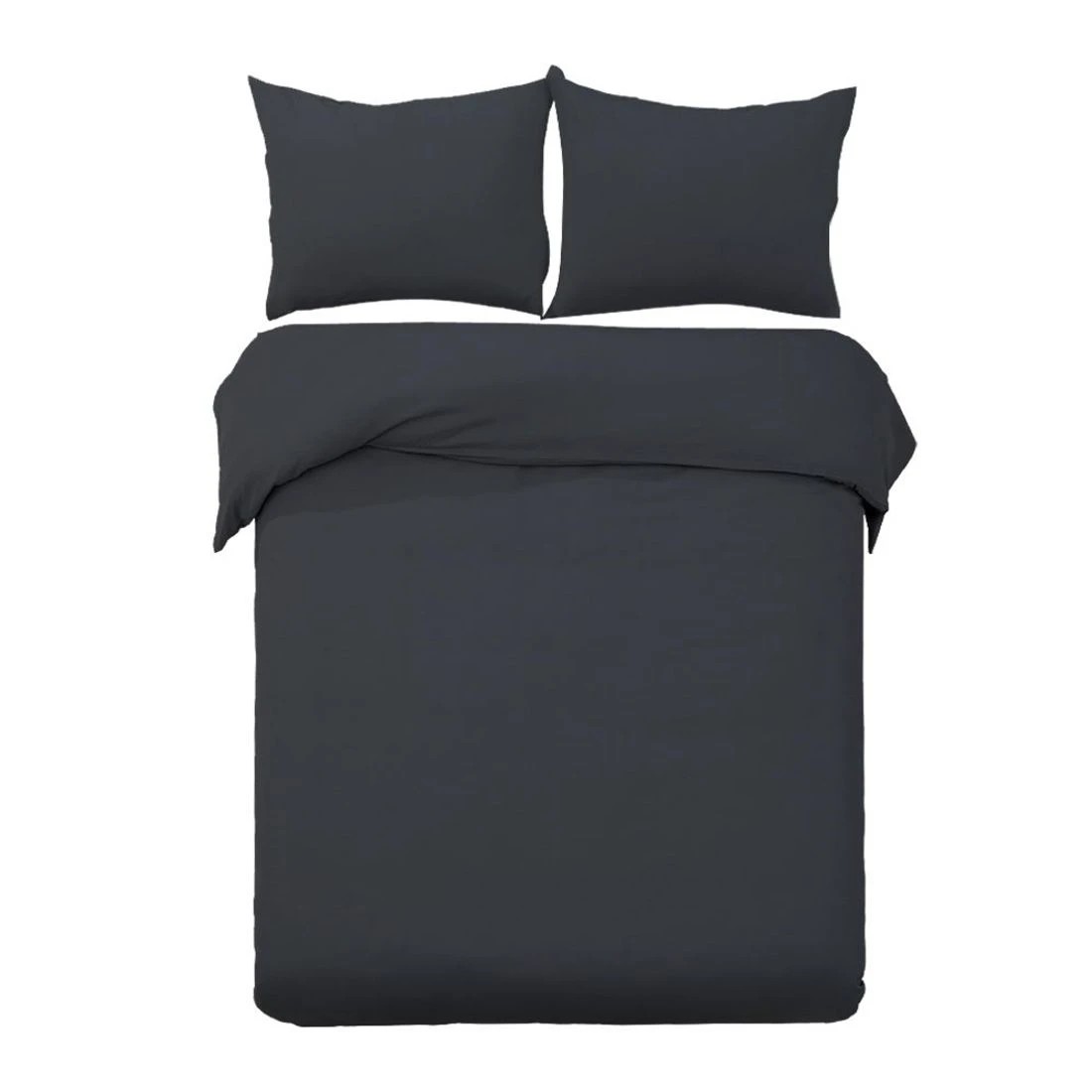 1 Giselle Bedding Quilt Cover Set Classic Black King
 - King Bed
 - black, 1 of 3