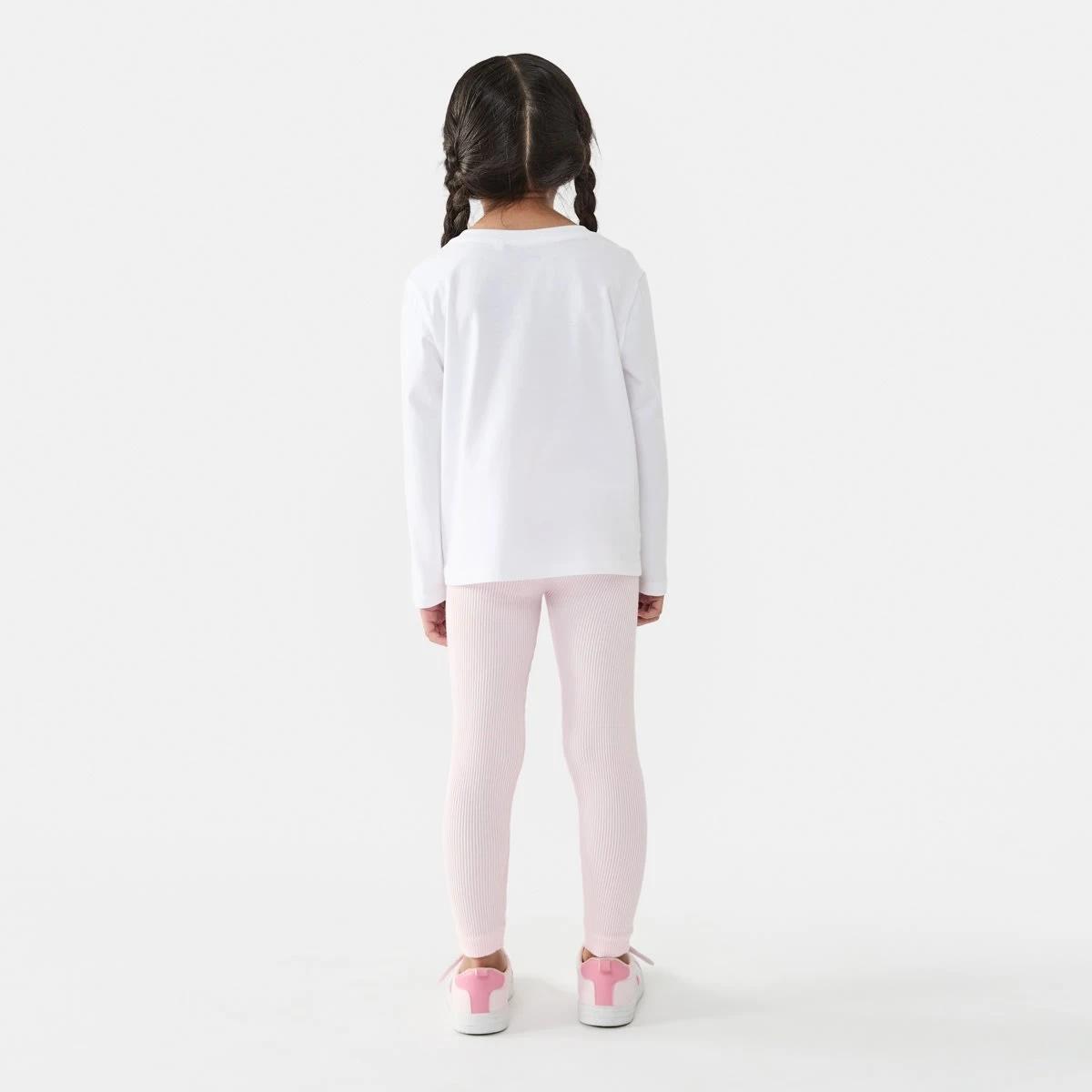 5 Rib Leggings Fare Pink, 5 of 7