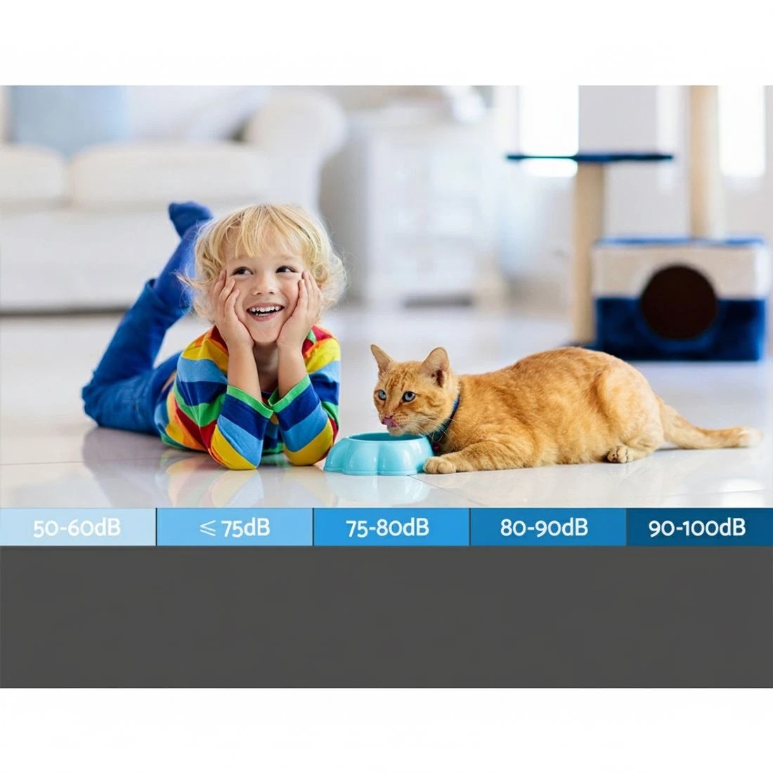 6 Devanti 52'' Ceiling Fan DC Motor 3 Blades w/Remote - Brown, 6 of 6