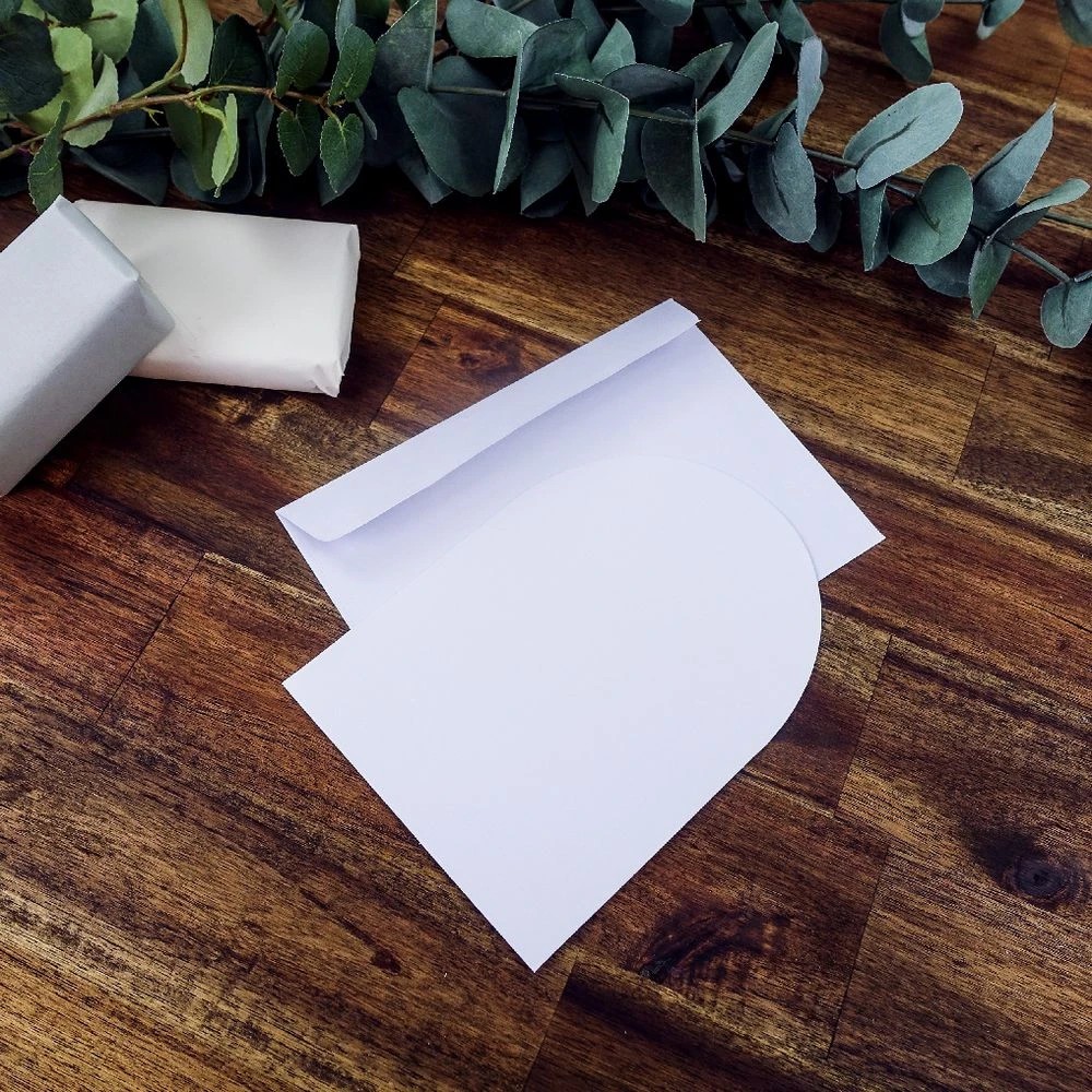 4 Quill Cards and Envelopes Arch Die Cut 125x175mm 15 Pack, 4 of 6