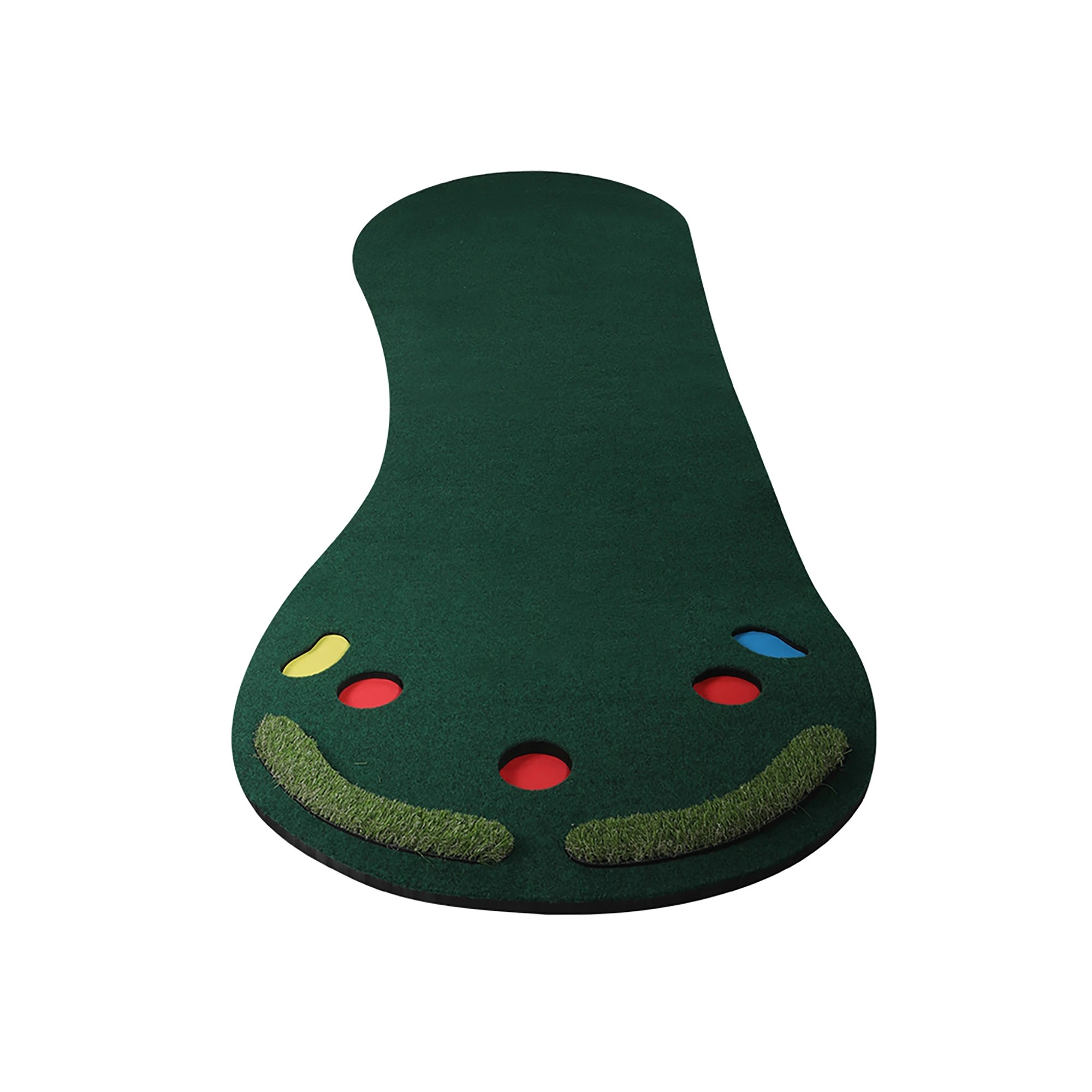 2 Centra Golf Practice Putting Mat Green 3m Roll Up Indoor Outdoor Training Mats, 2 of 6