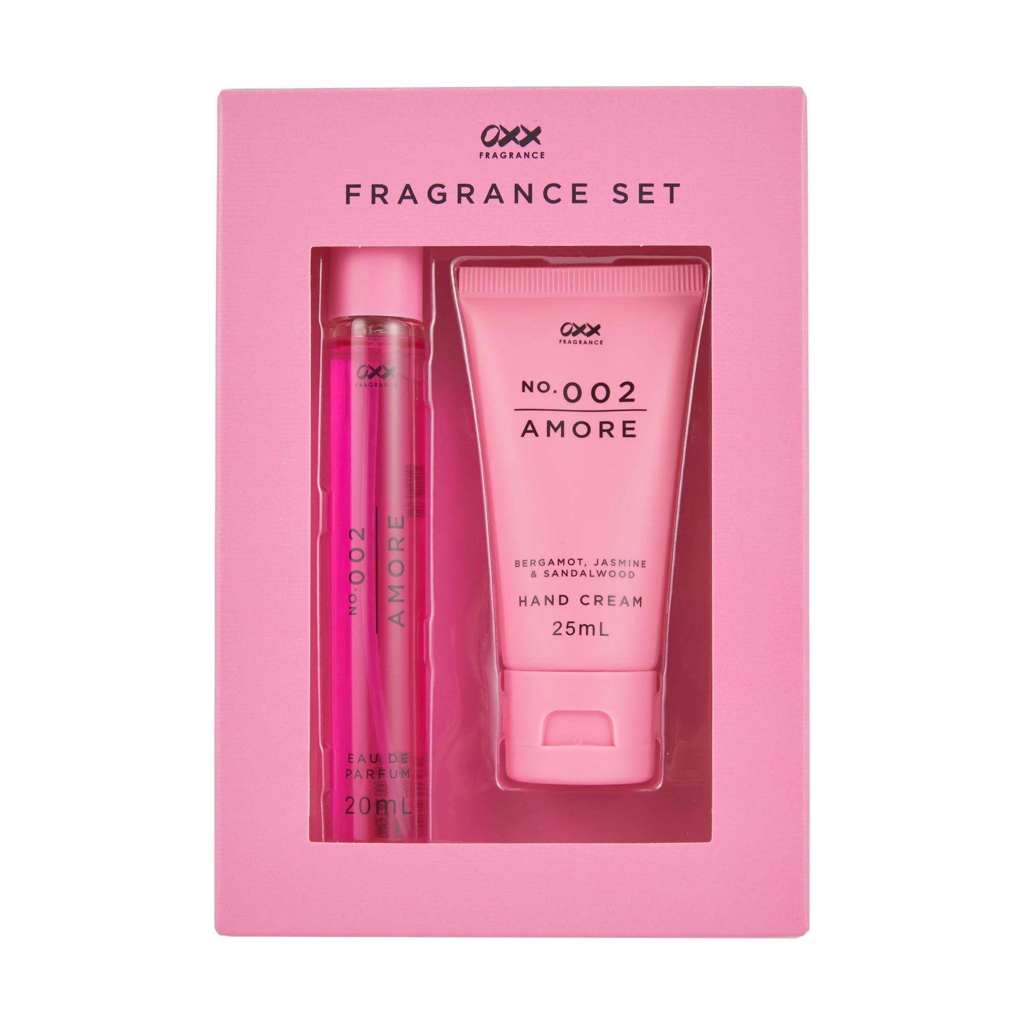 1 OXX Fragrance No. 002 Amore Fragrance Set - Bergamot, Jasmine and Sandalwood, 1 of 5