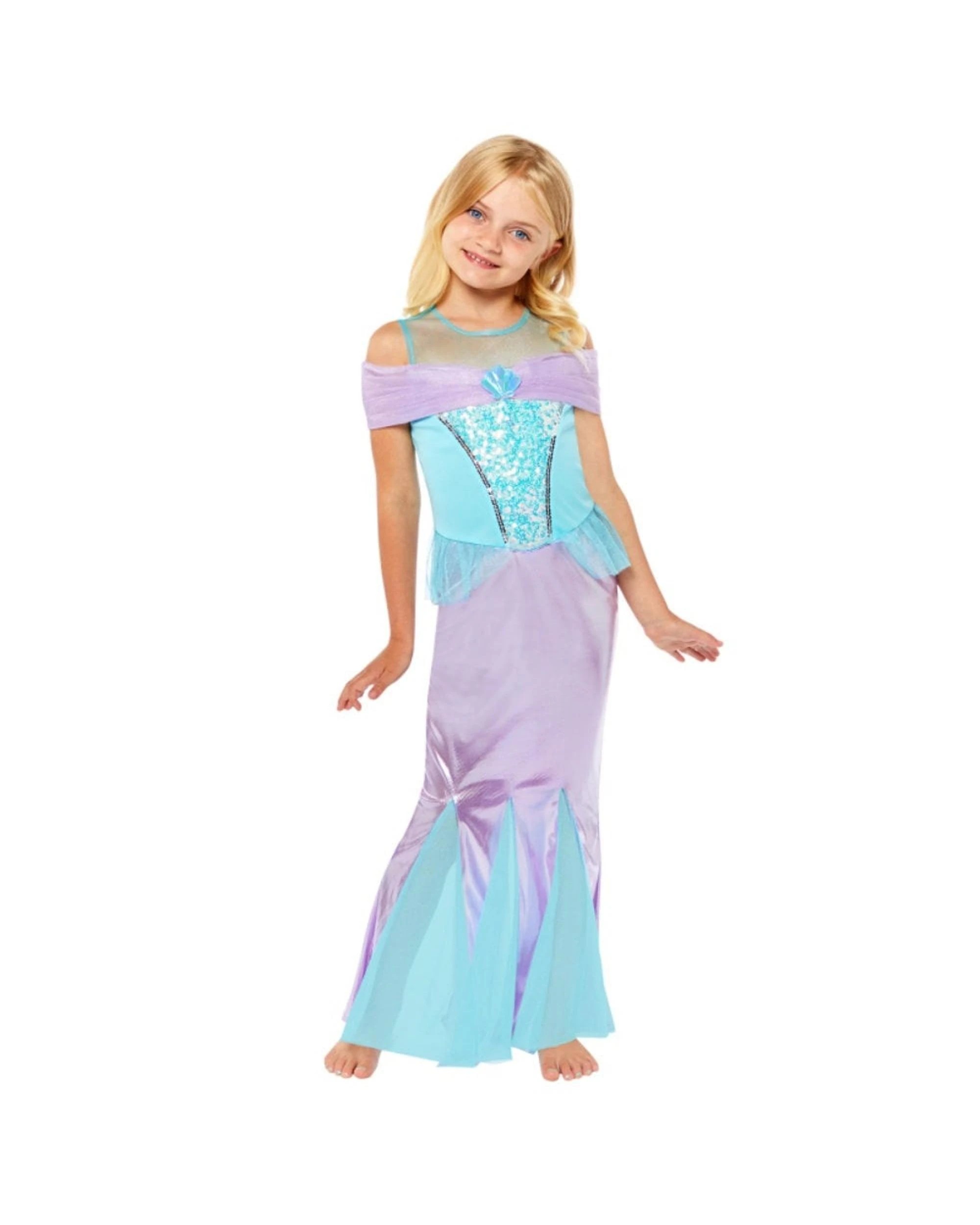 1 Mermaid Kids Costume Size 8-10 Years, 1 of 3