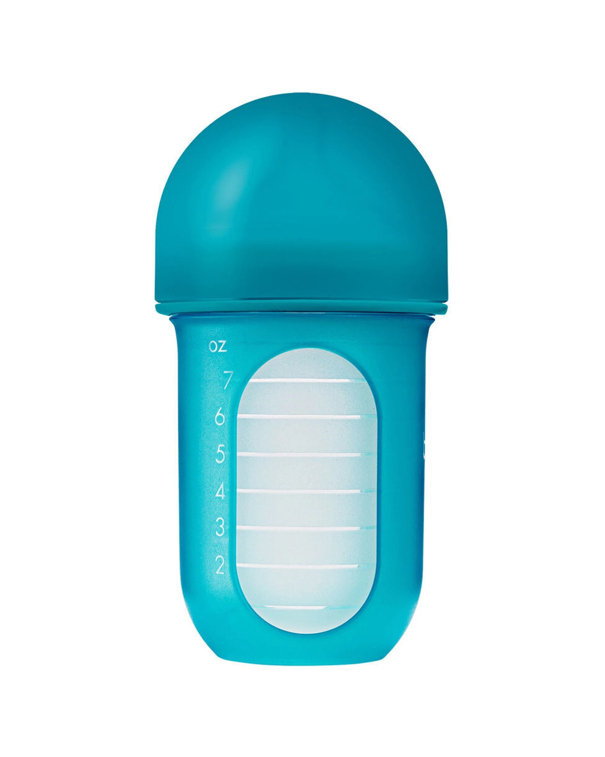 5 Boon 2x 3pc Nursh Collapsible Silicon Baby Bottle Blue 237ml - Multi, 5 of 8