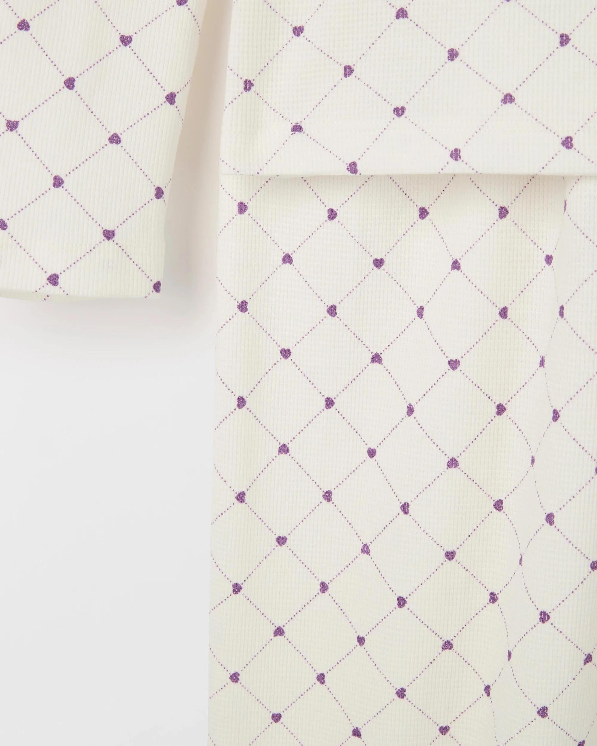 7 Target Kids Australian Cotton Older Girls Waffle Pyjama Set DIAMOND, 7 of 7