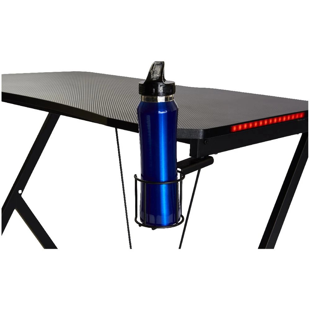 4 Typhoon Bathurst LED Gaming Desk 1000mm Black Desks, Tables and Workstations, 4 of 8