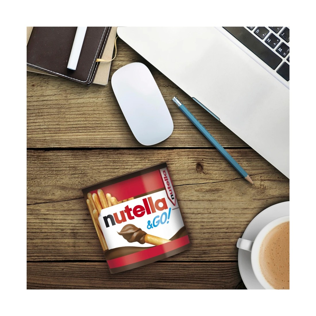 6 Nutella & Go Hazelnut Chocolate Spread with Breadsticks 48g, 6 of 9