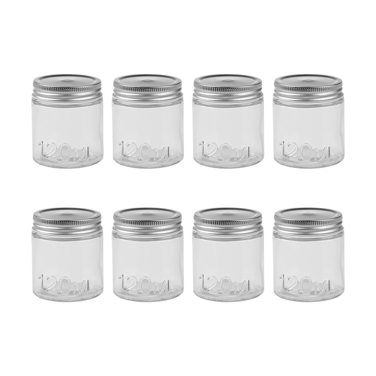 1 120ml 8 Pack Preserving Jars, 1 of 4