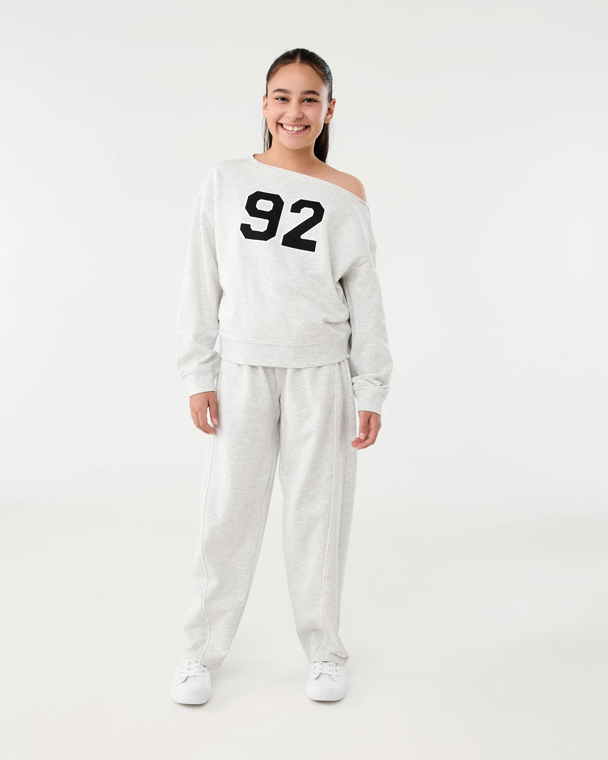 7 Off Shoulder Sweatshirt Marle 92, 7 of 8