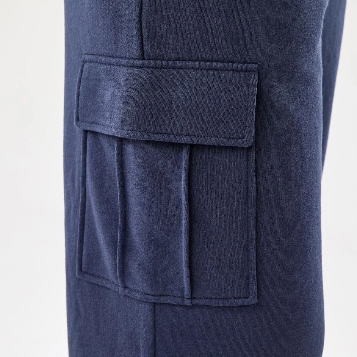 5 Cargo Wide Leg Trackpants Fluid Navy, 5 of 6