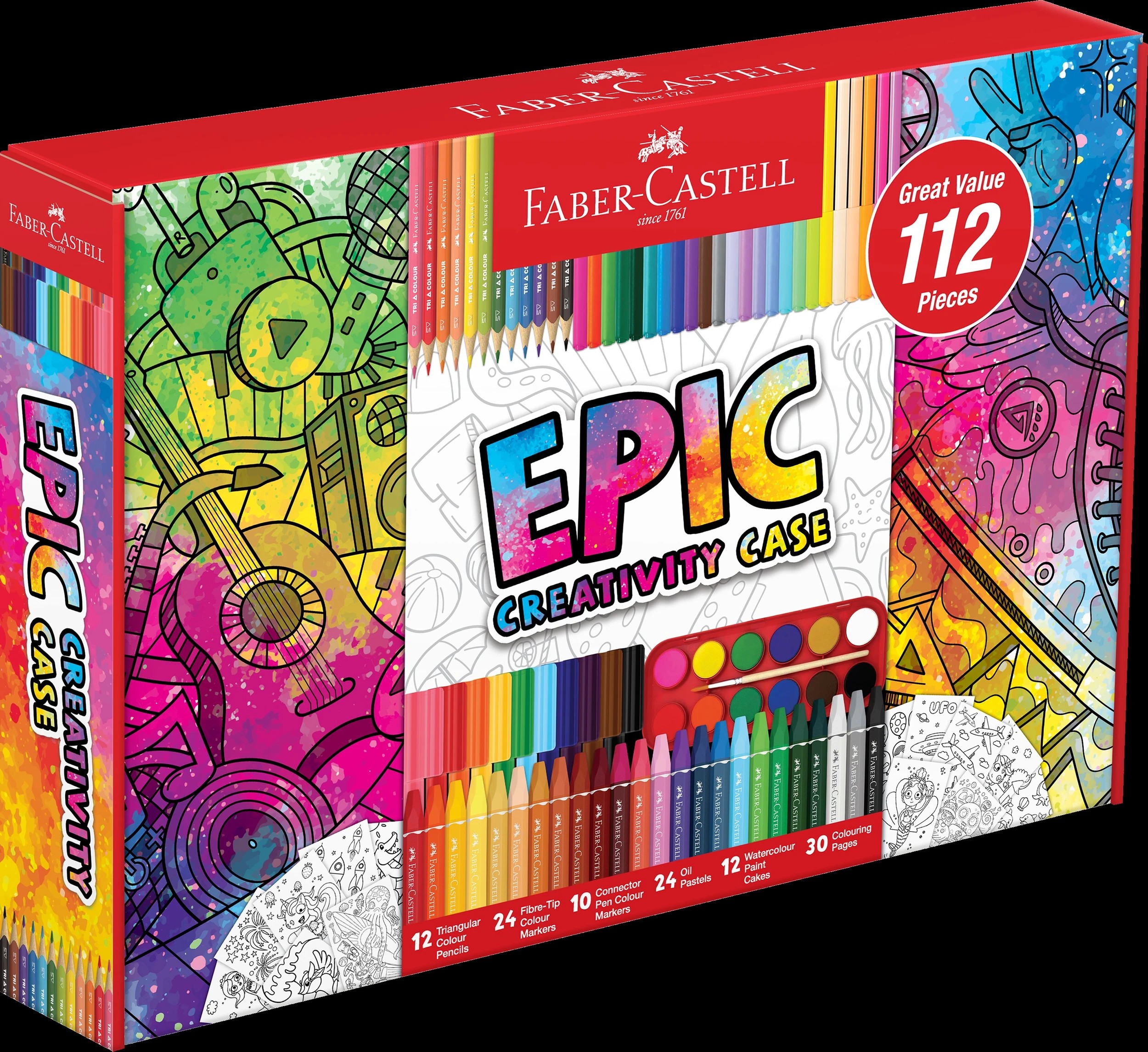 2 Faber Castell Faber - Castell Epic Creativity Case - Multi, 2 of 4