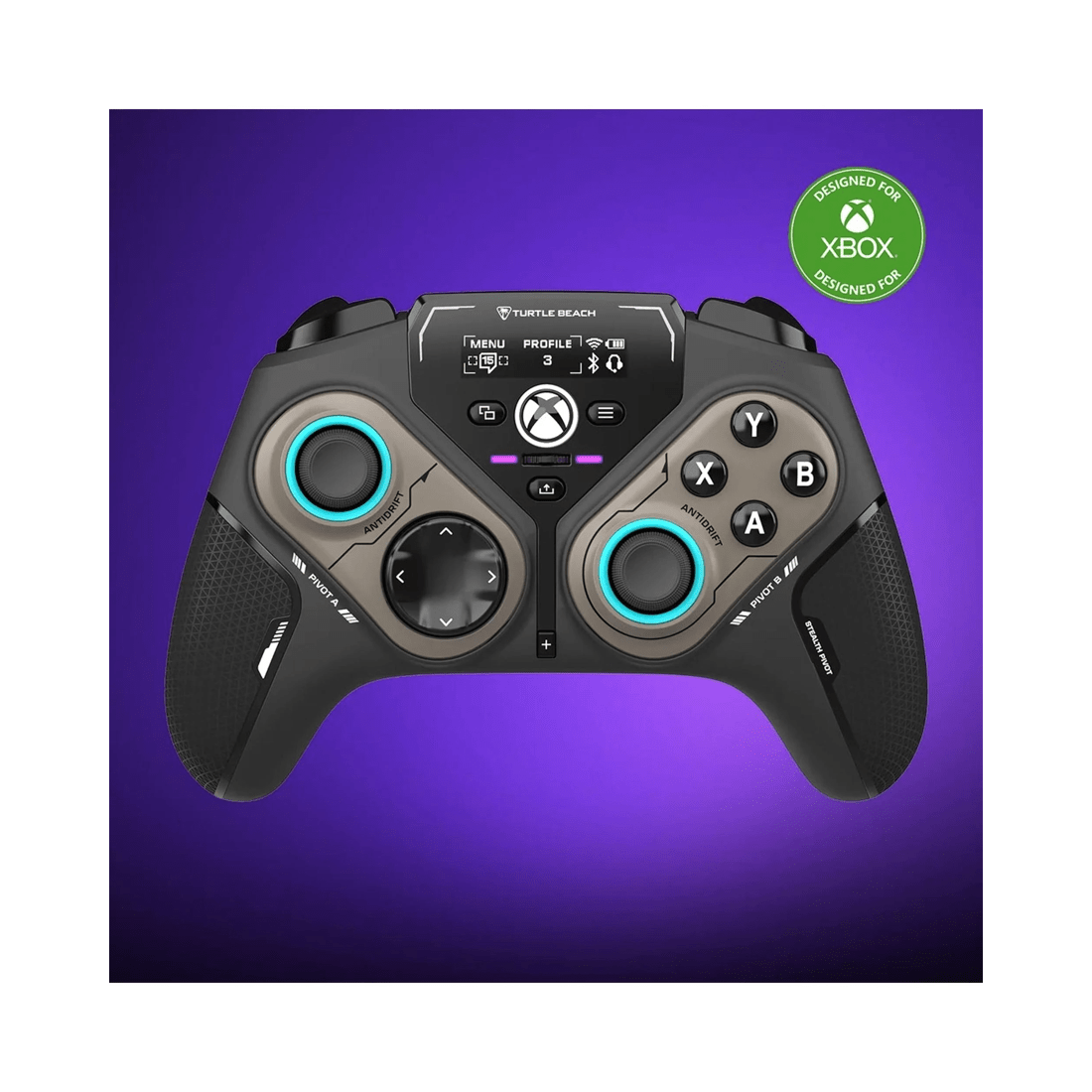 2 Turtle Beach Stealth Pivot Wireless Smart Controller for Xbox and PC - Black, 2 of 7