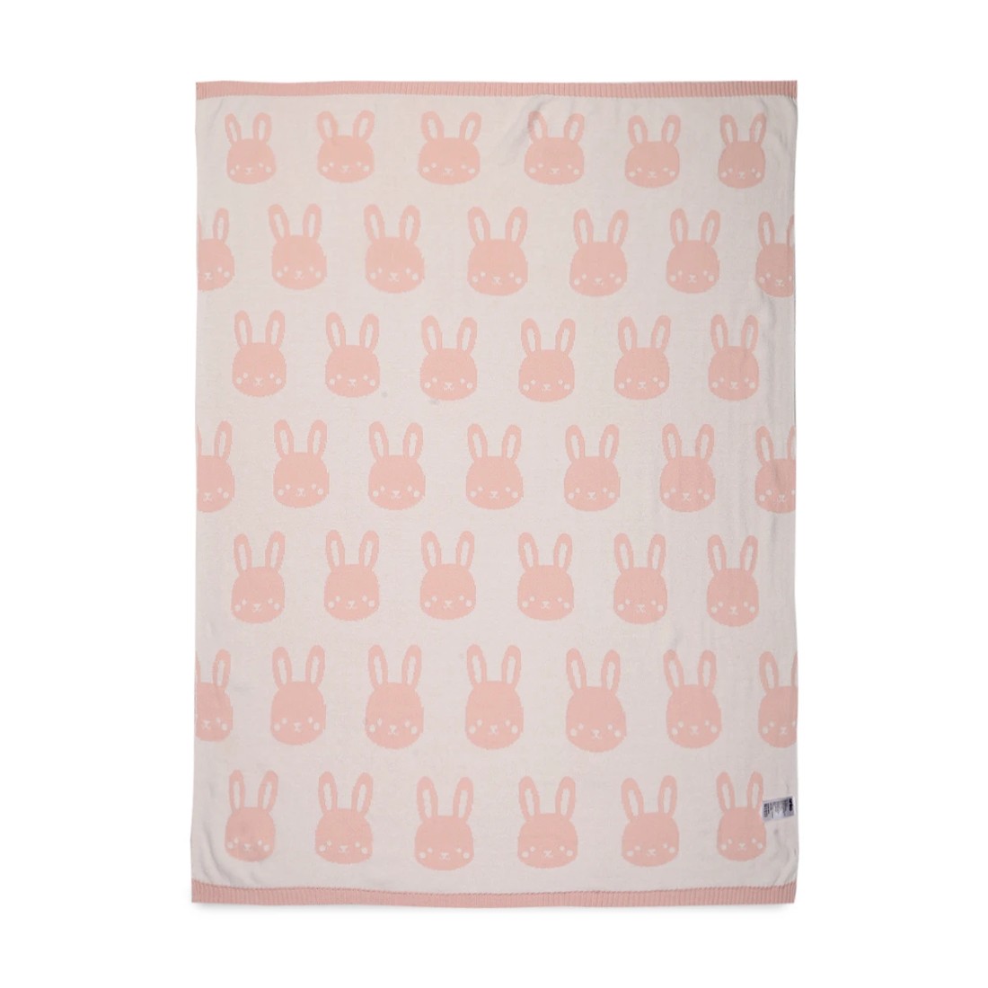 3 Jacquard Cotton Blanket - Bunny, 3 of 6
