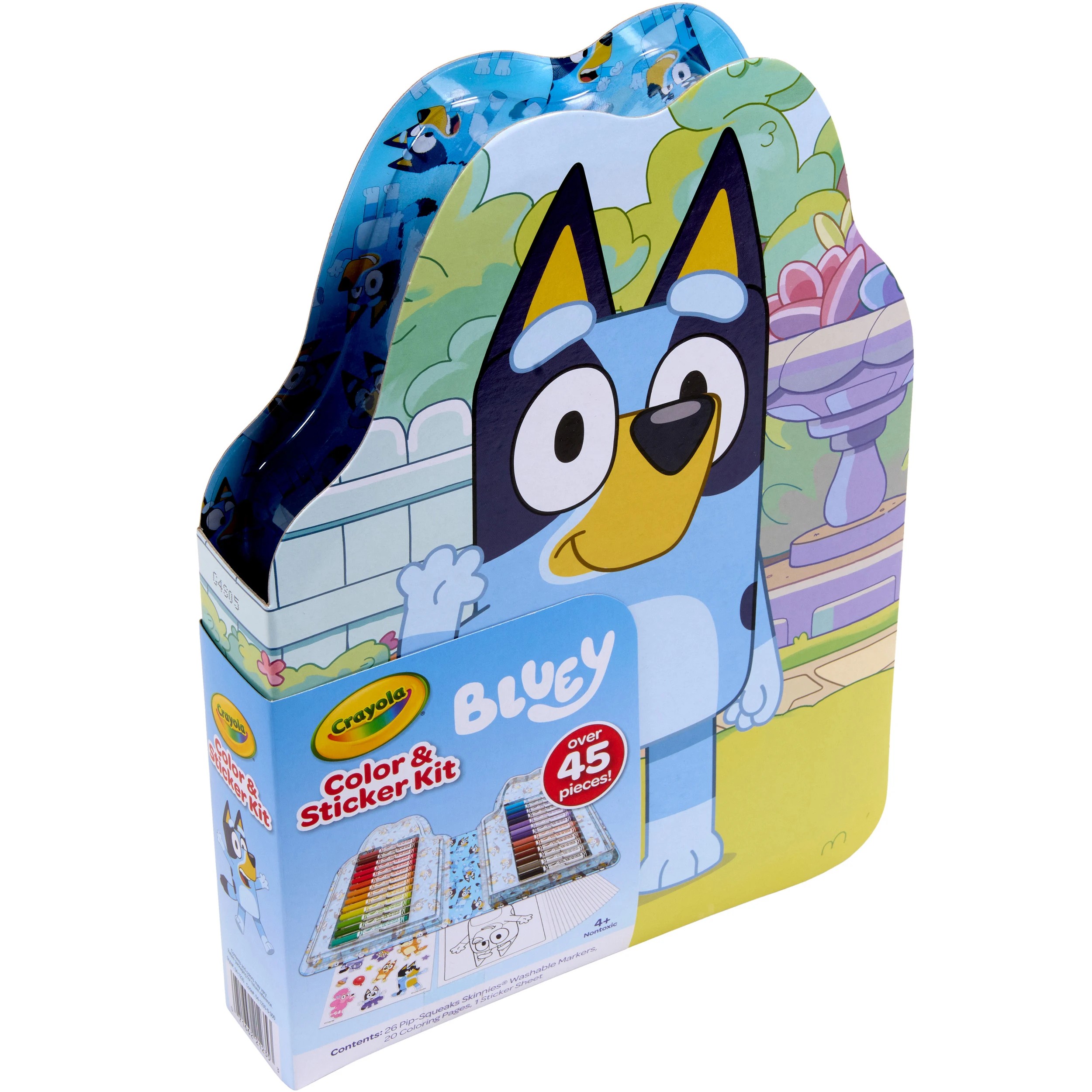 1 Crayola Colour and Sticker Kit - Bluey - Multi, 1 of 3