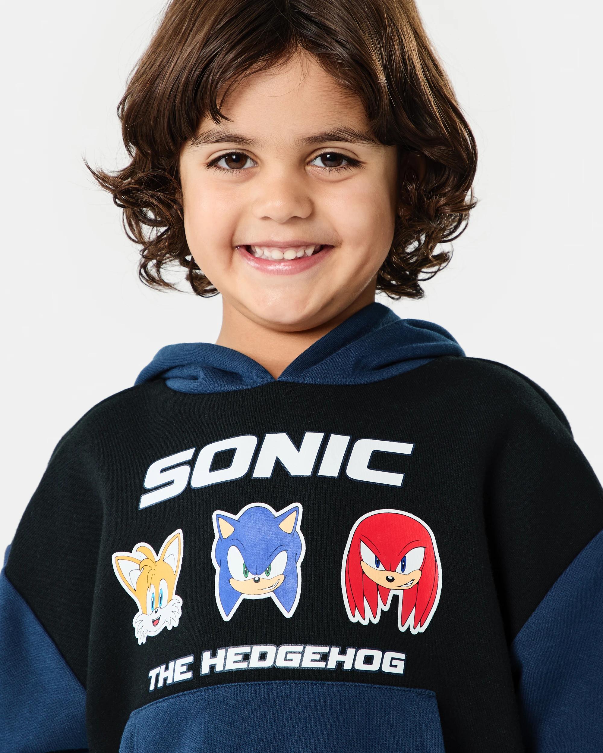 3 Sonic License Oversized Print Hoodie Sonic, 3 of 6