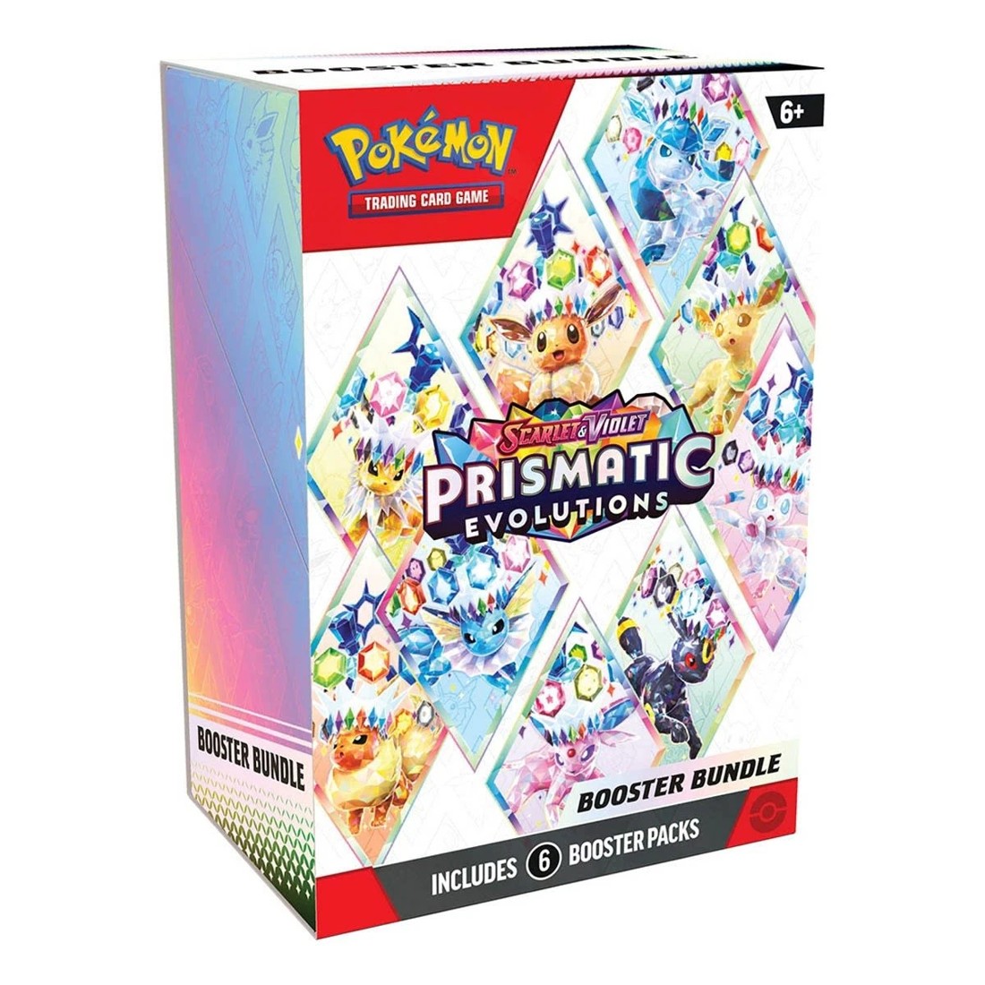 1 Pokemon Trading Card Game: Scarlet & Violet Prismatic Evolutions Booster Bundle, 1 of 4