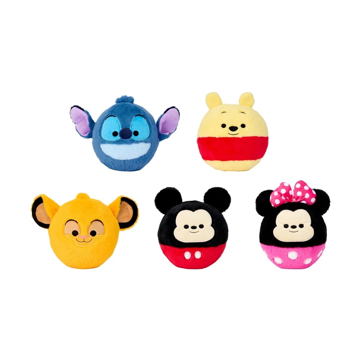 1 Disney Round Small Plush Toy - Assorted, 1 of 3