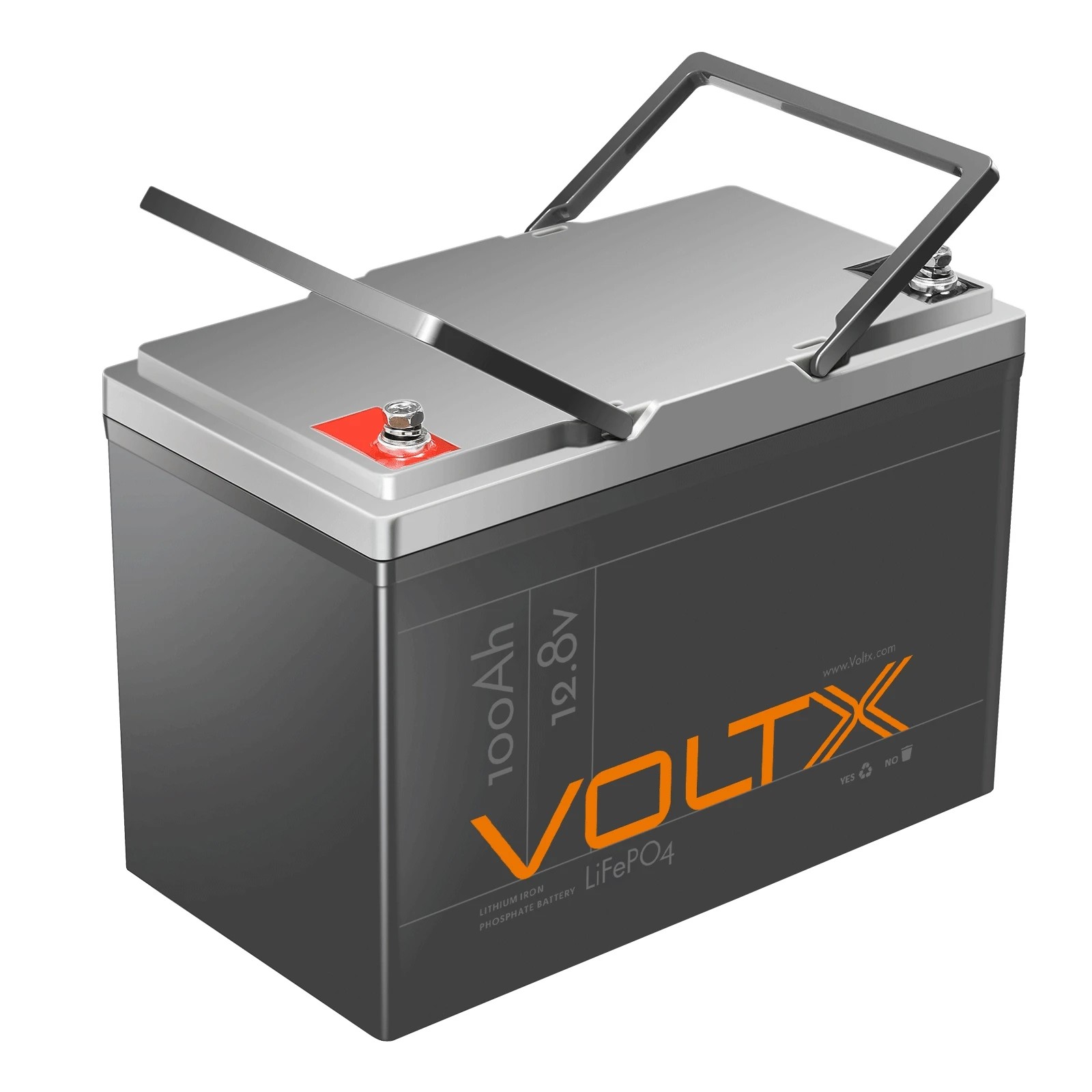 5 VoltX 12V 100Ah 1280Wh LiFePO4 Battery, 100A BMS, Caravan & Camping, 5 of 10