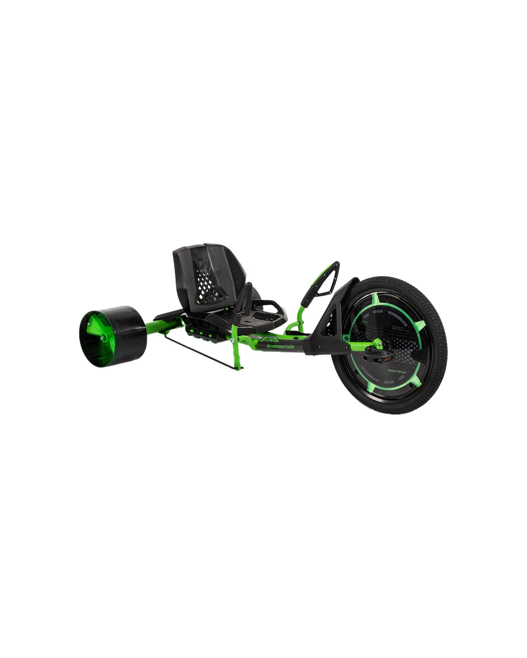 1 Plum Play Au Green Machine 20 Inch Drift Trike Led Lights Kids Ride On - Green, 1 of 9