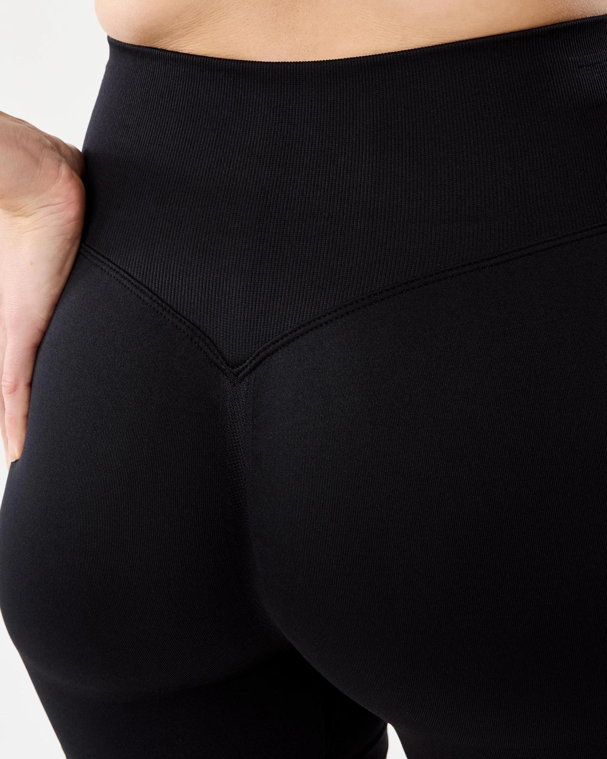 5 Active Womens Lift and Form Bike Shorts Black, 5 of 6