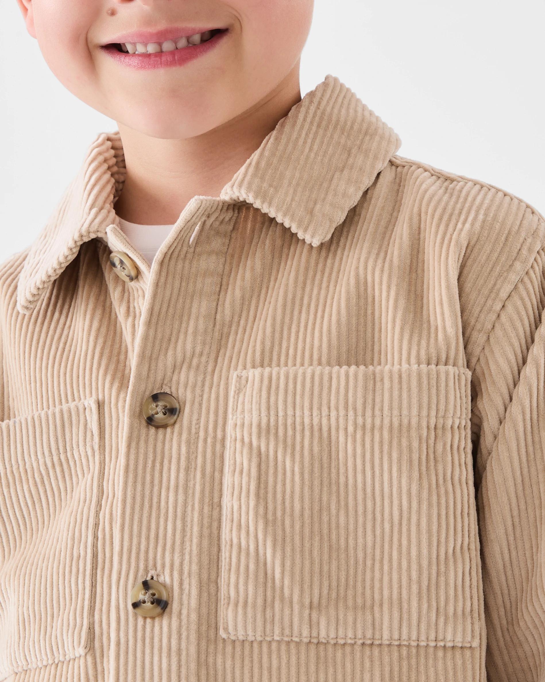 4 Long Sleeve Corduroy Shirt Oxford B, 4 of 7