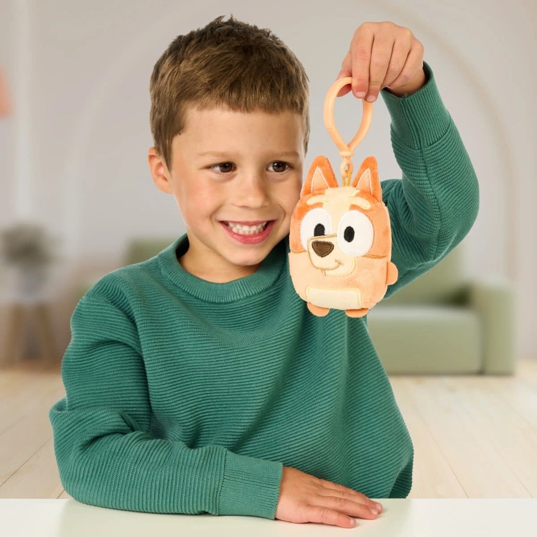 6 Bluey Mini Plush Bag Tag - Assorted, 6 of 7