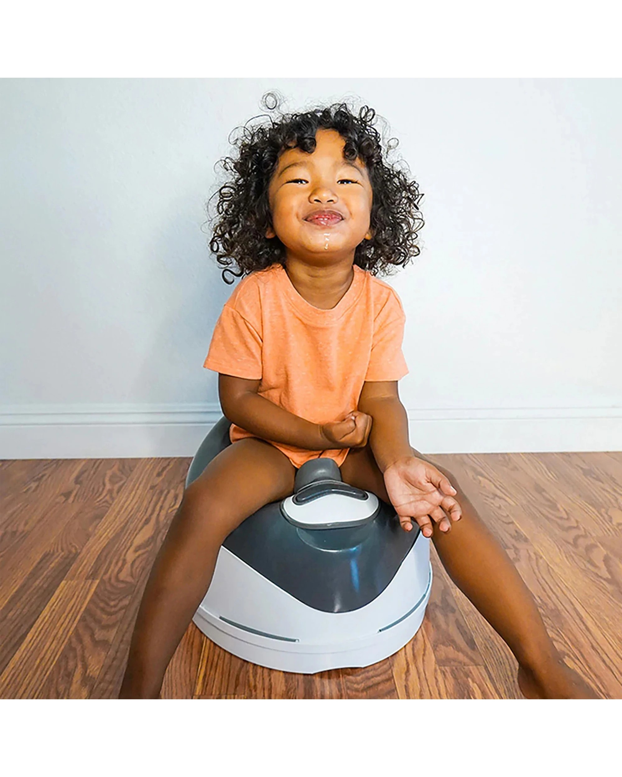 8 Prince Lionheart Pottypod Toilet Trainer Height Adjustable 18 Months Non Slip - Grey, 8 of 9