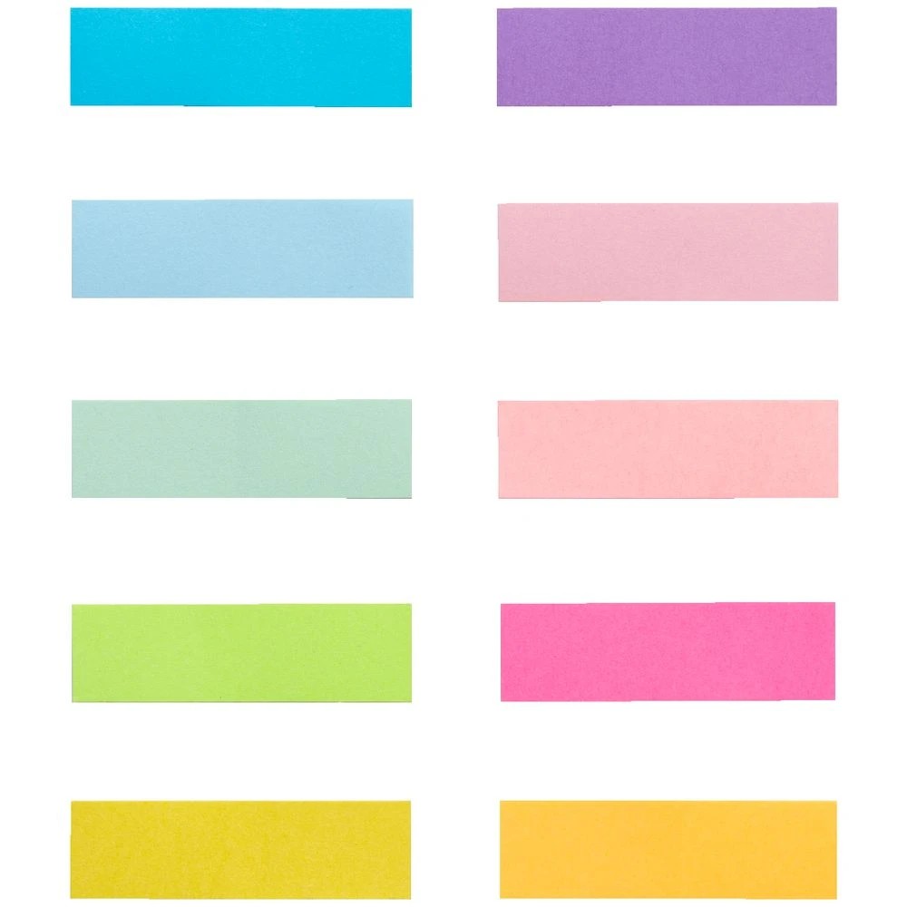 2 J.Burrows Page Markers 13x45mm Assorted 10 Pack, 2 of 4