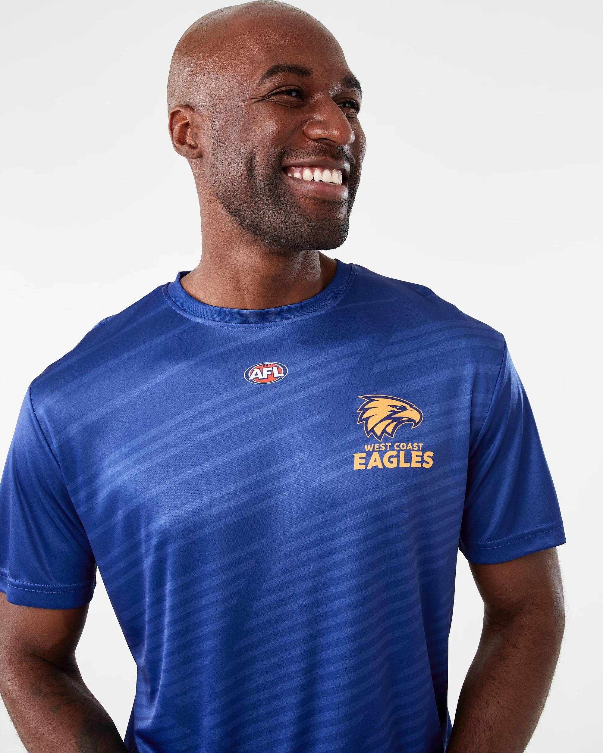 4 Official AFL Adult Training T-shirt West Coast, 4 of 9
