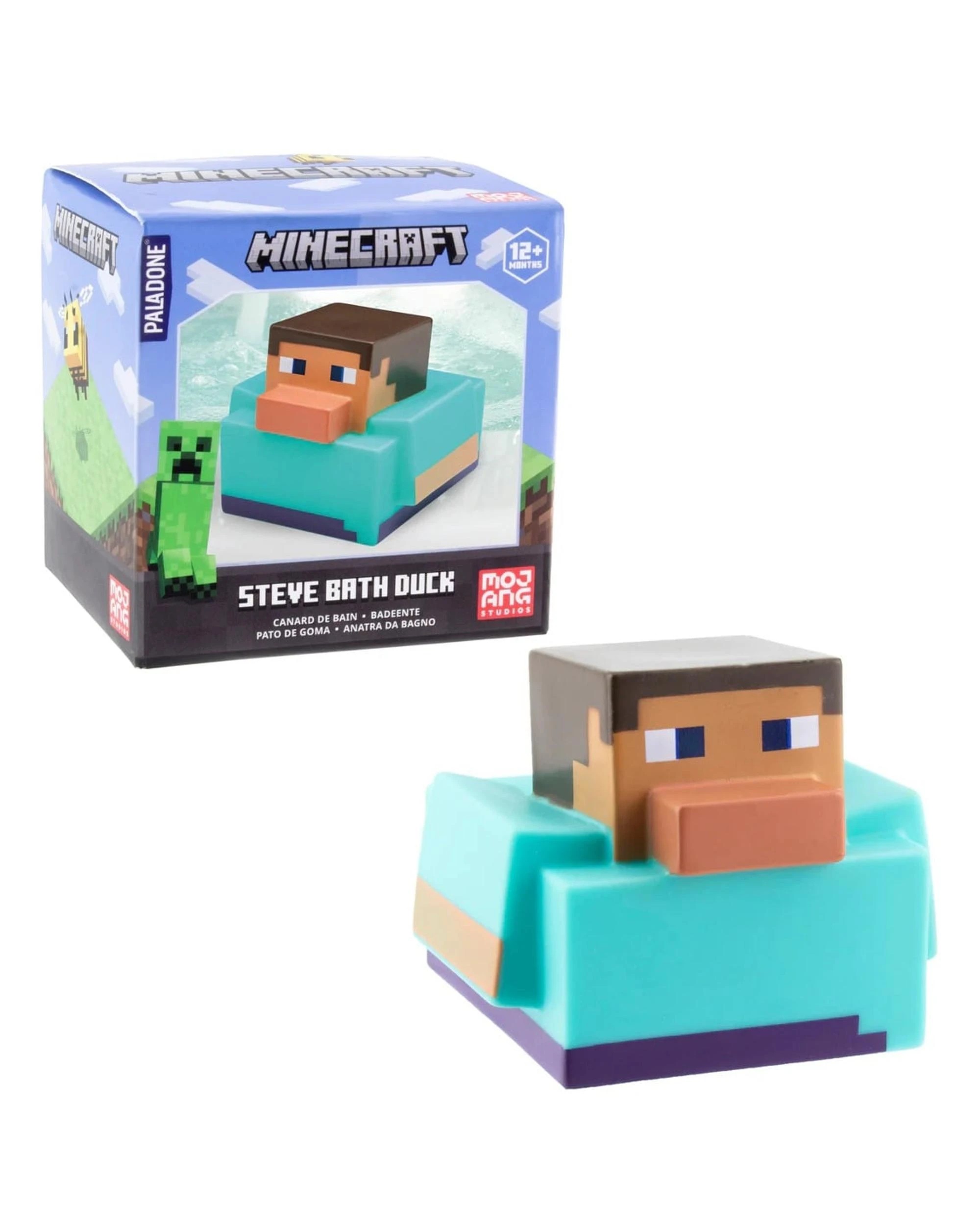 1 Paladone Minecraft Steve Bath Duck, 1 of 3