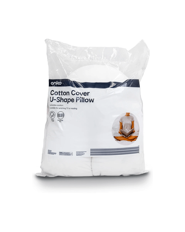 Cotton Cover U-Shape Pillow - W