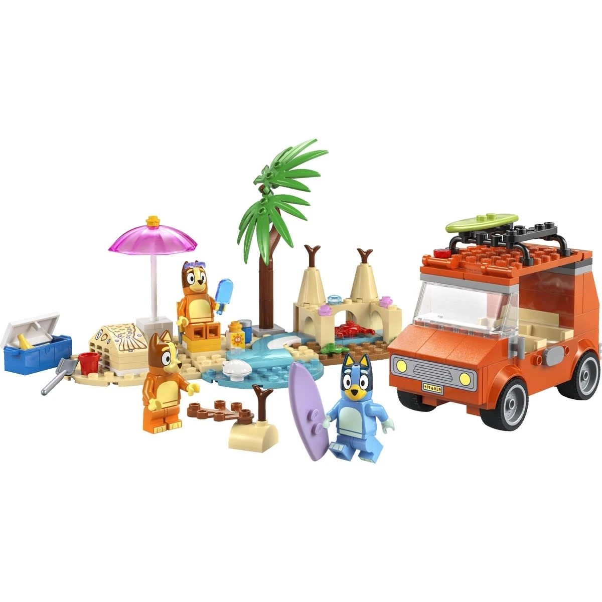 3 LEGO Bluey: Bluey’s Beach & Family Car Trip 11202, 3 of 10