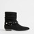 BLACK MICROSUEDE
