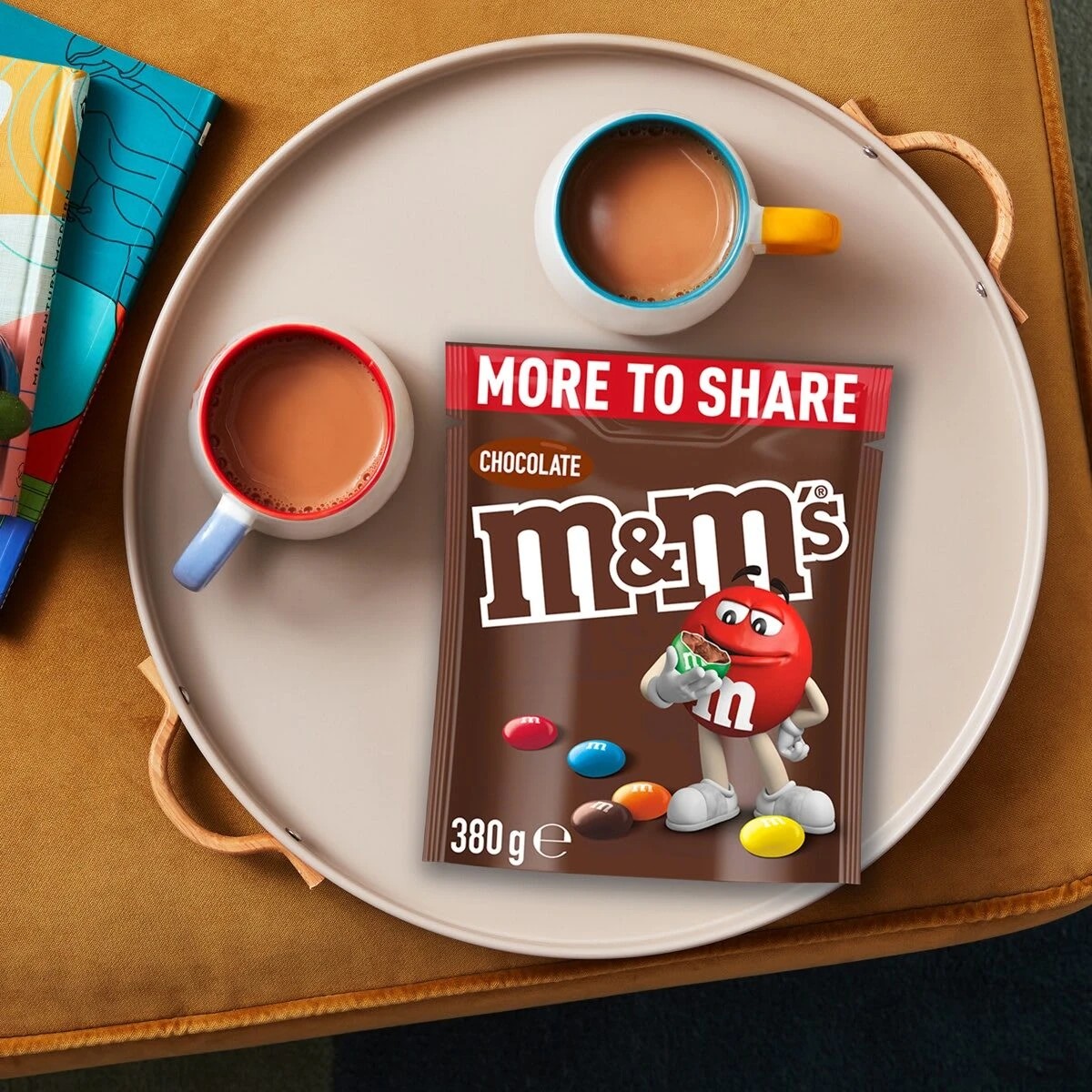 3 M&M’S Milk Chocolate Snack & Share Bag 380g, 3 of 7