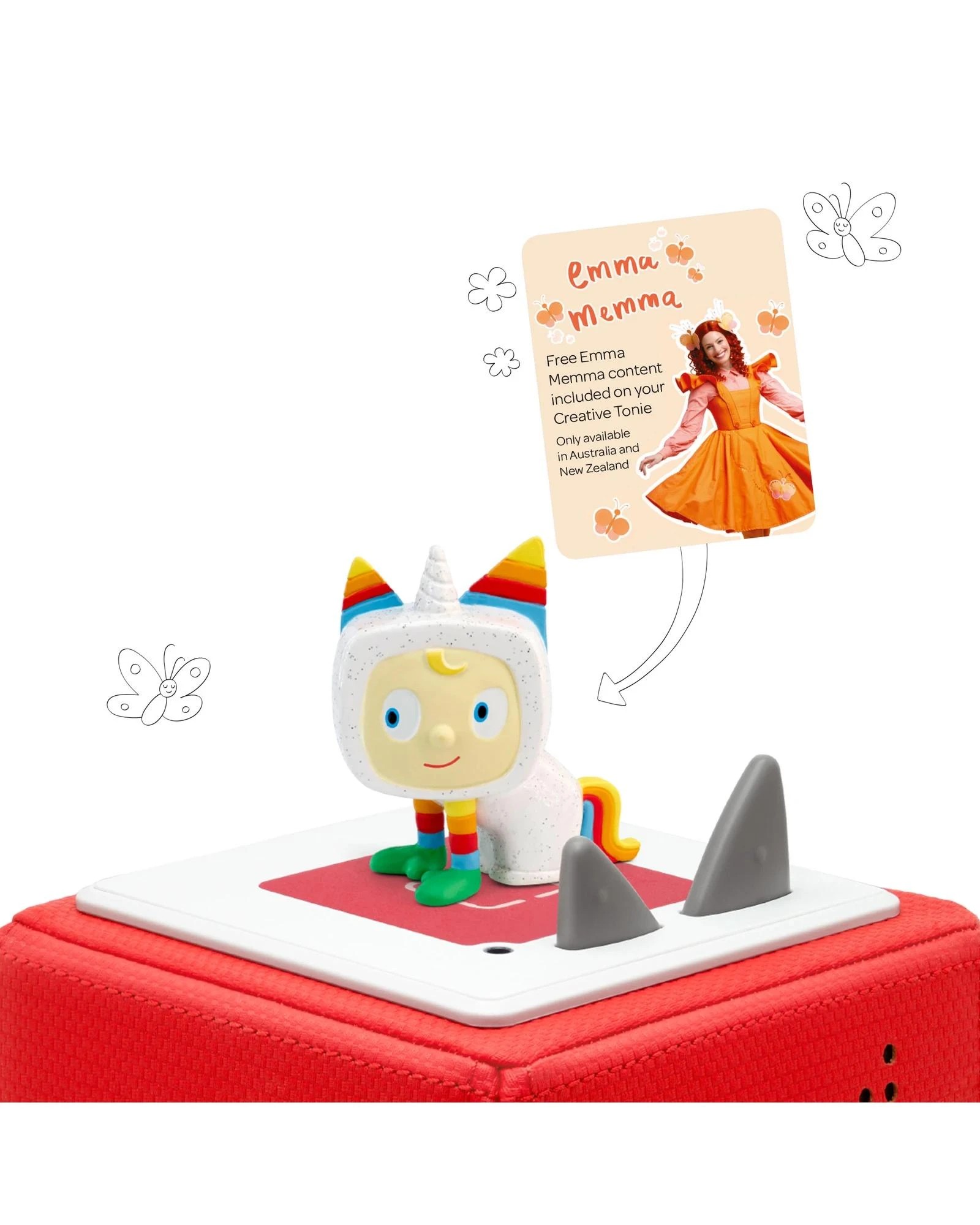 1 Tonies Creative Tonie - Emma Memma - Unicorn Tonie Audio Character - Multi, 1 of 6