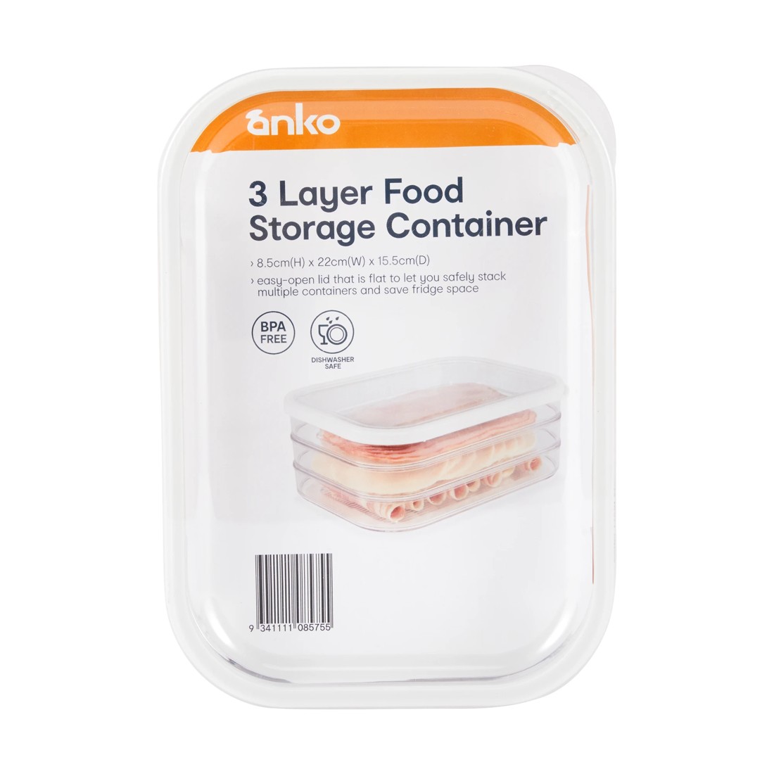 7 3 Layer Food Storage Container, 7 of 7