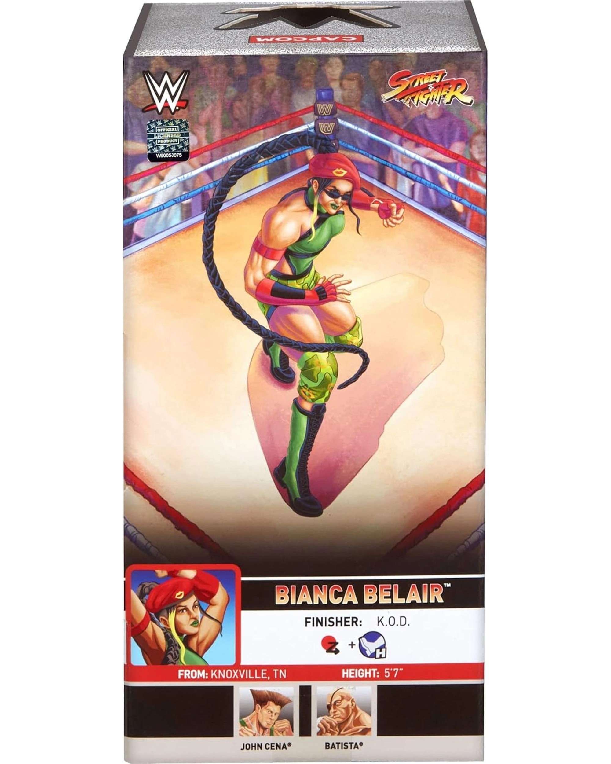 4 WWE X Street Fighter Elite Collection Bianca Belair as Cammy 6 inch Action Figure, 4 of 4